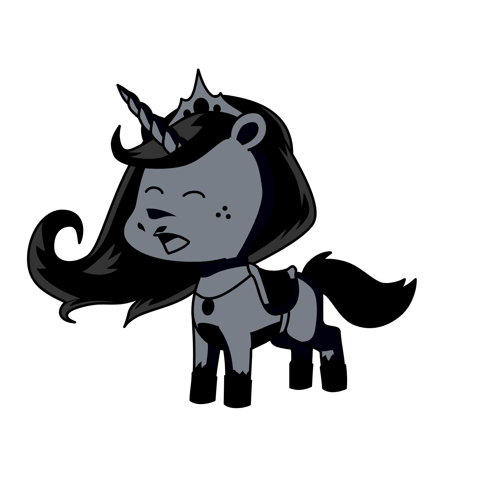 Shadow, the unicorn