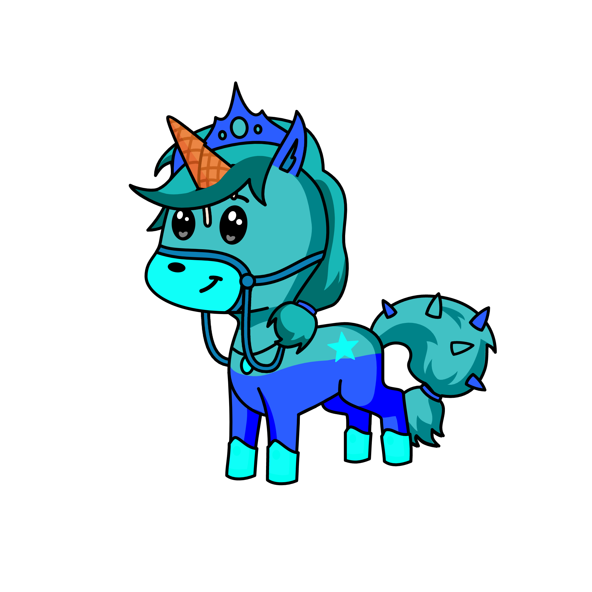 Ice Queen, the unicorn