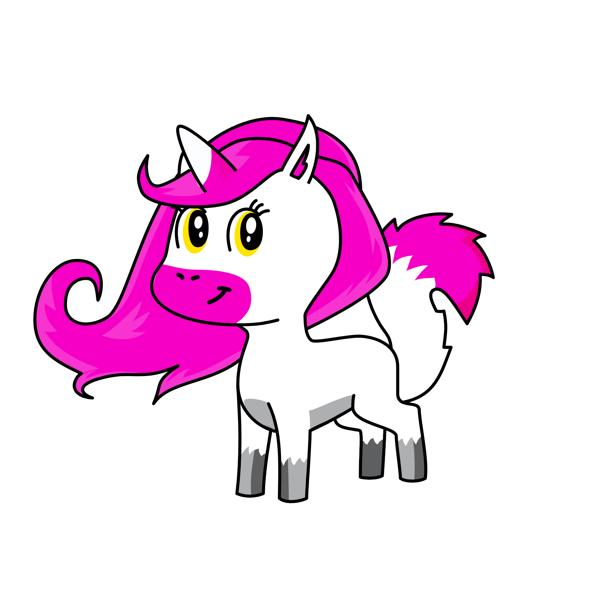 Mangle from Five Night's at Freddy's, the unicorn