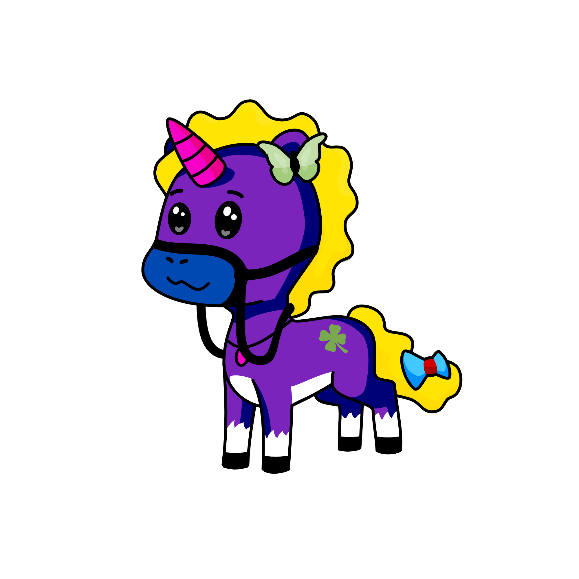 Baby, the unicorn