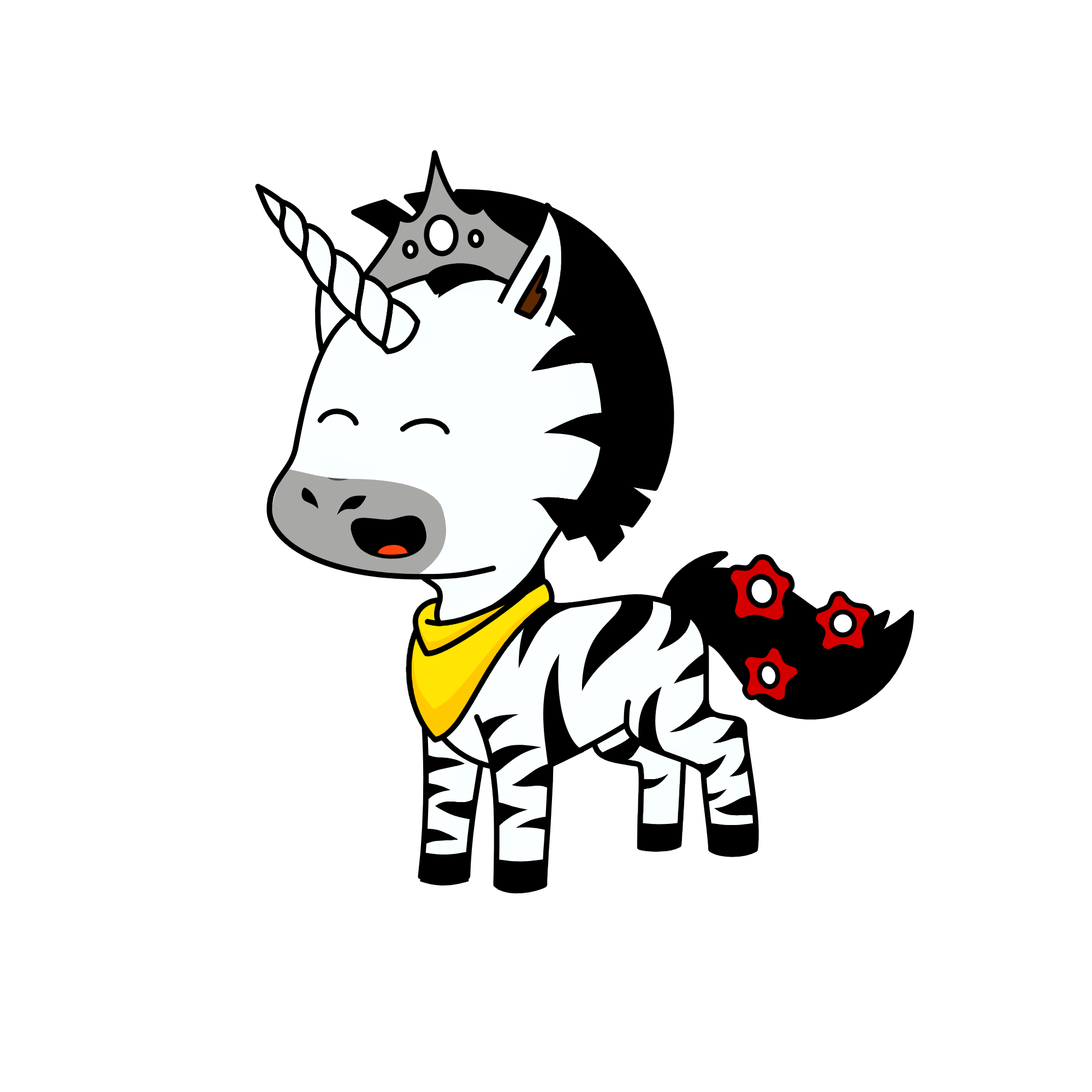 Zebra, the unicorn