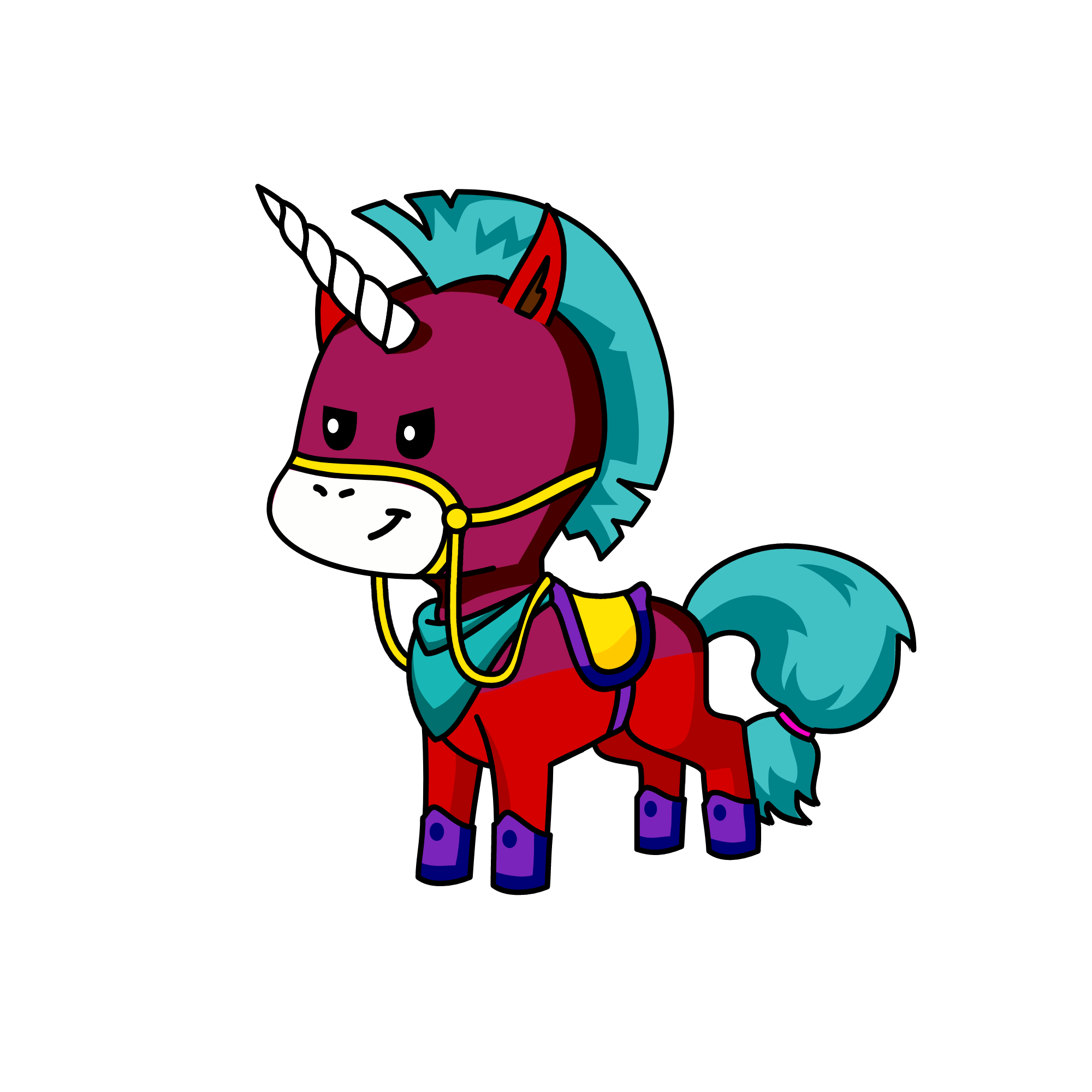 Race unicorn, the unicorn