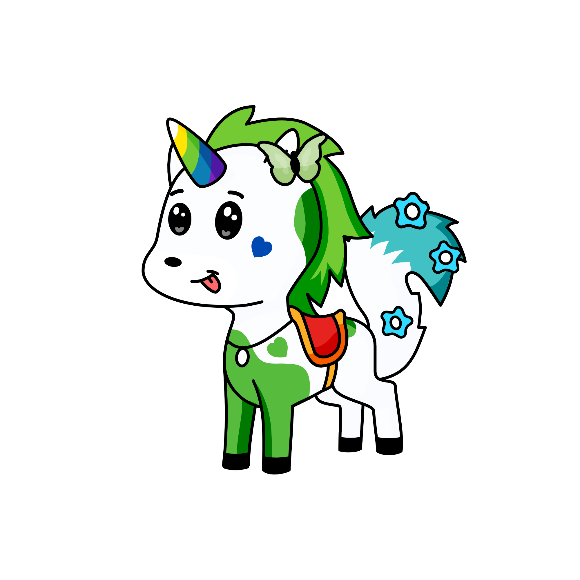 Snowflake, the unicorn