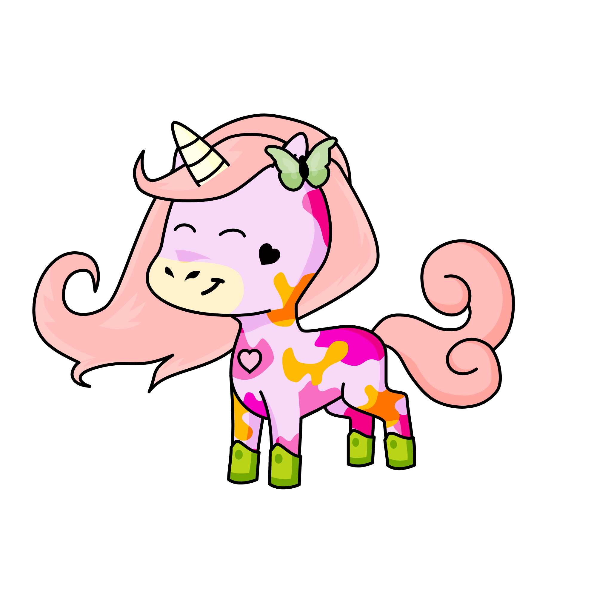 Butter, the unicorn