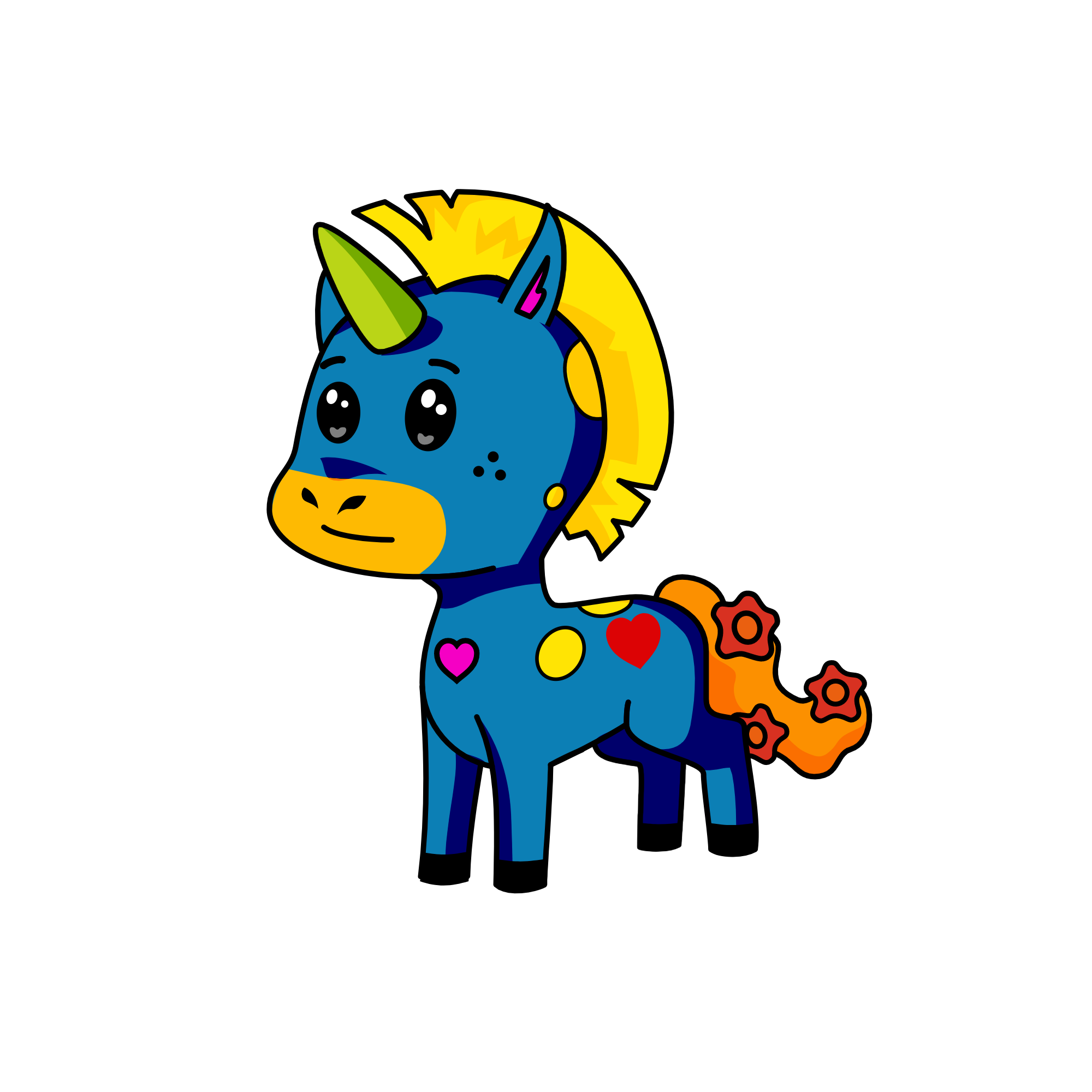 dbgajh, the unicorn