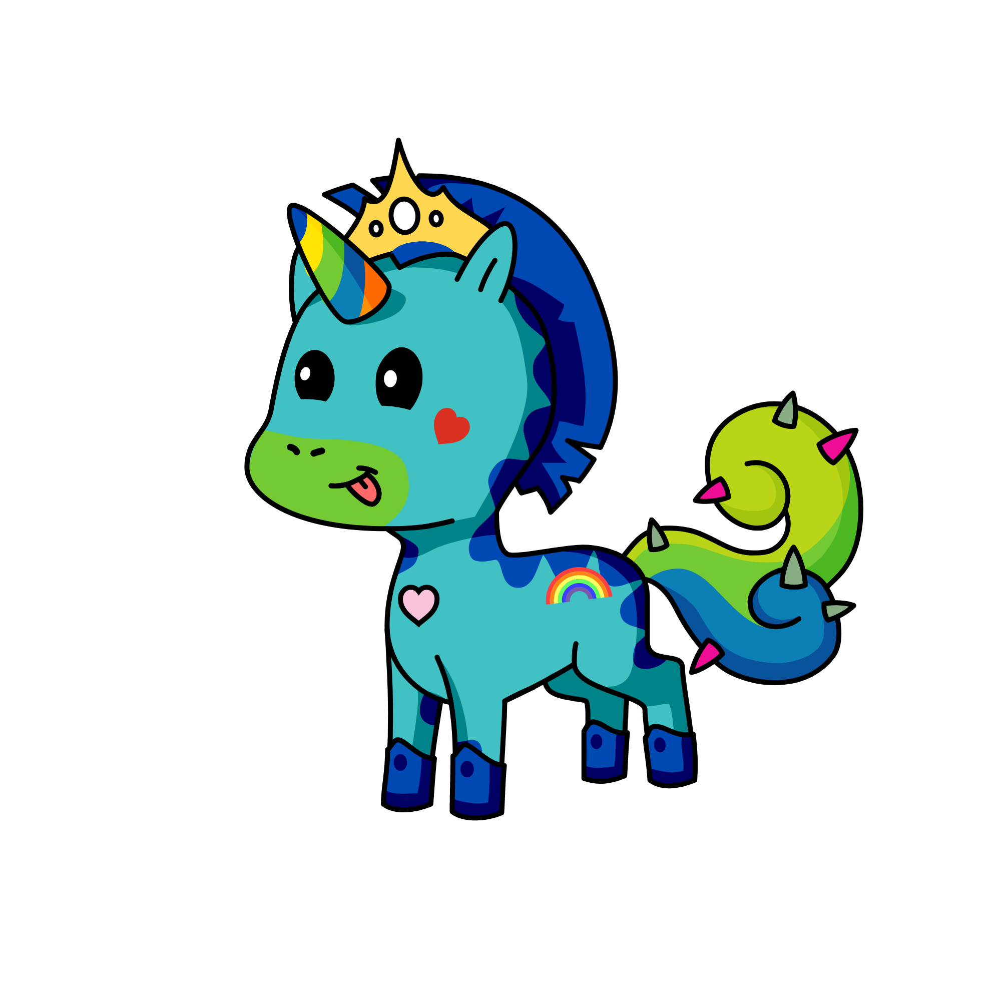 Çinçila, the unicorn