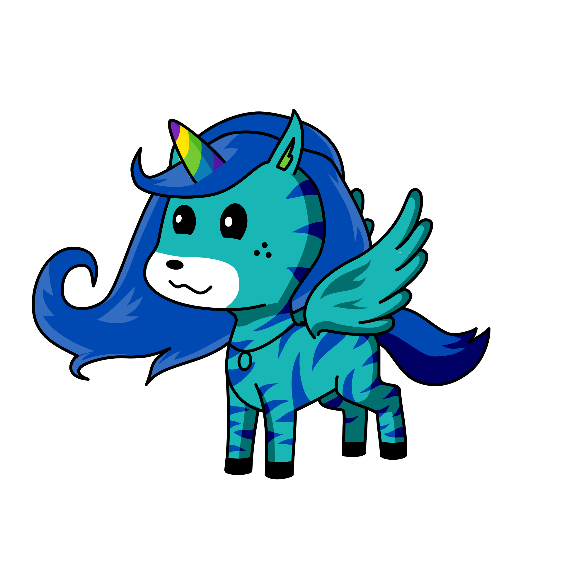 Hyyryfyufy, the unicorn
