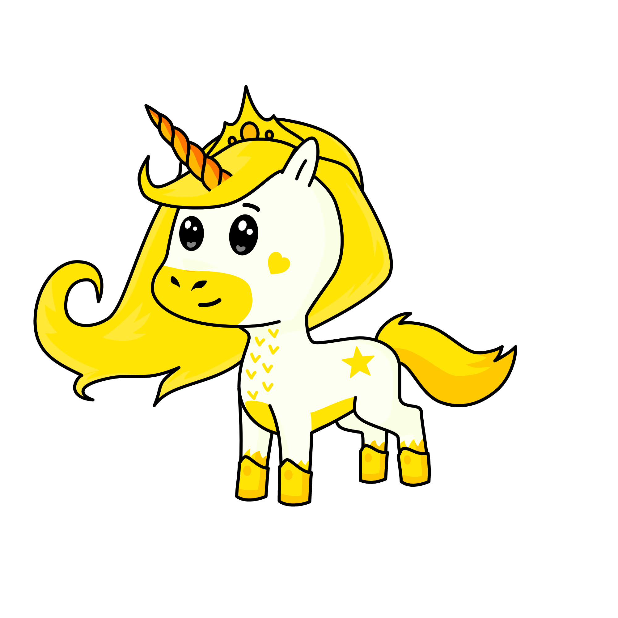 the golden unikorn, the unicorn