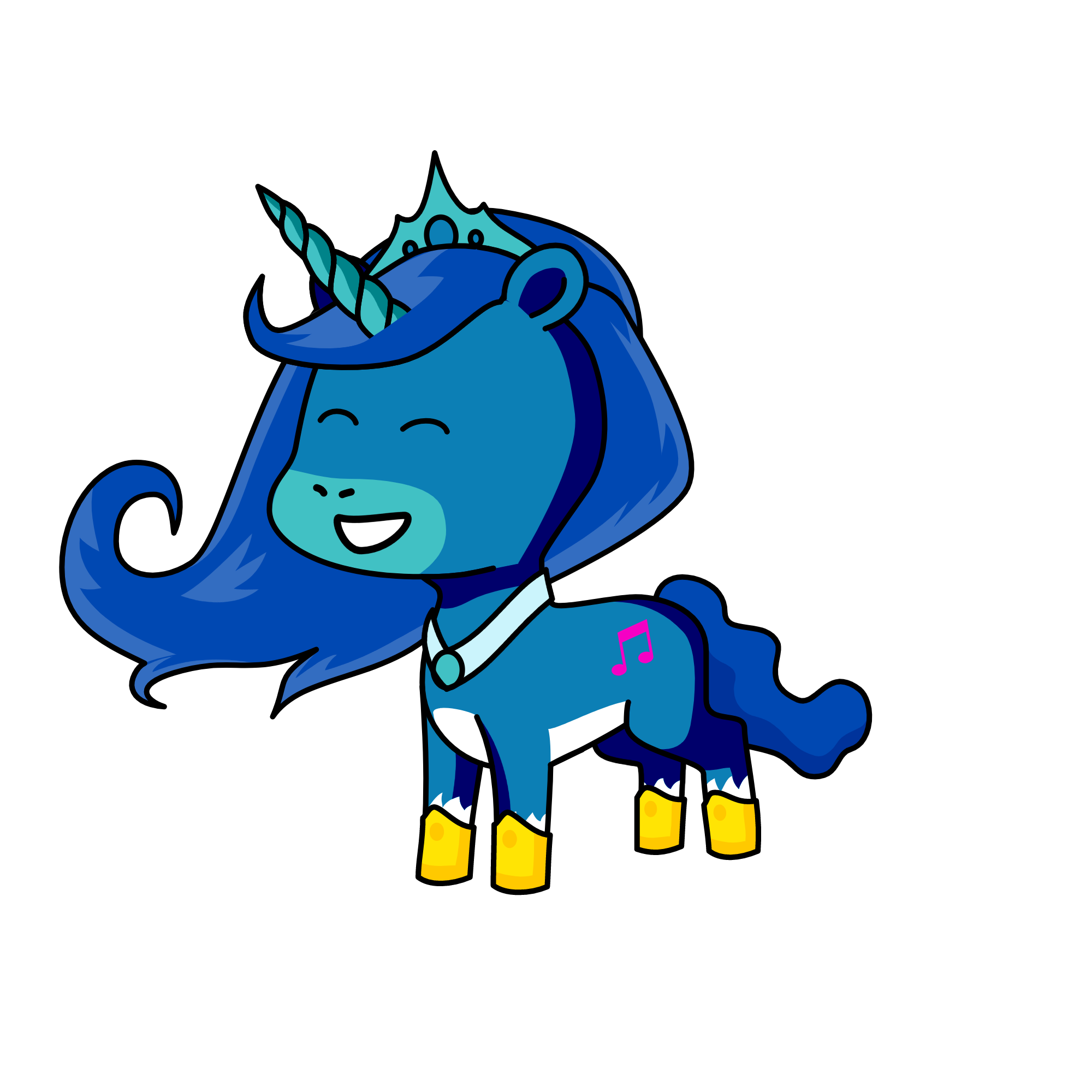 mon light, the unicorn