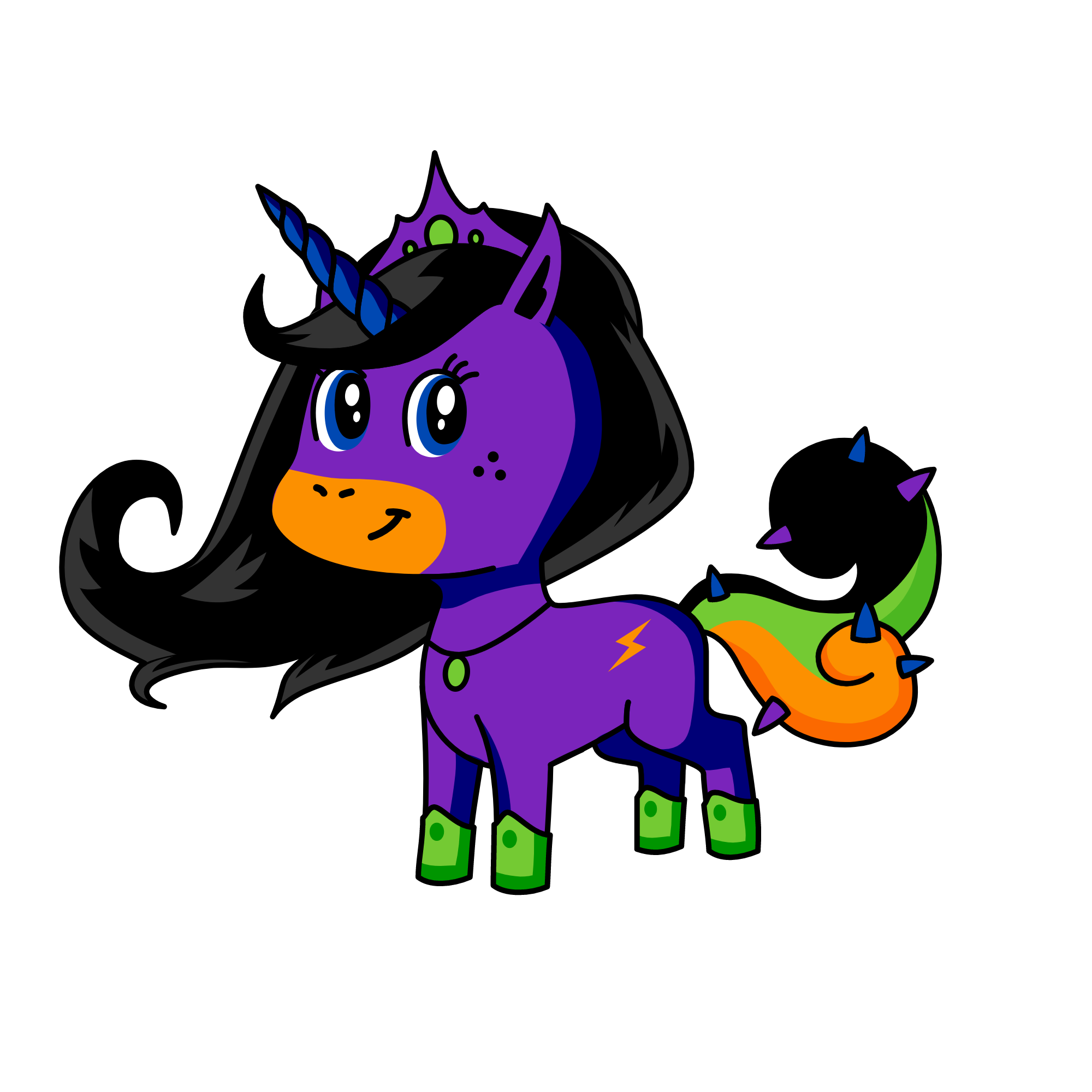 Beauty, the unicorn