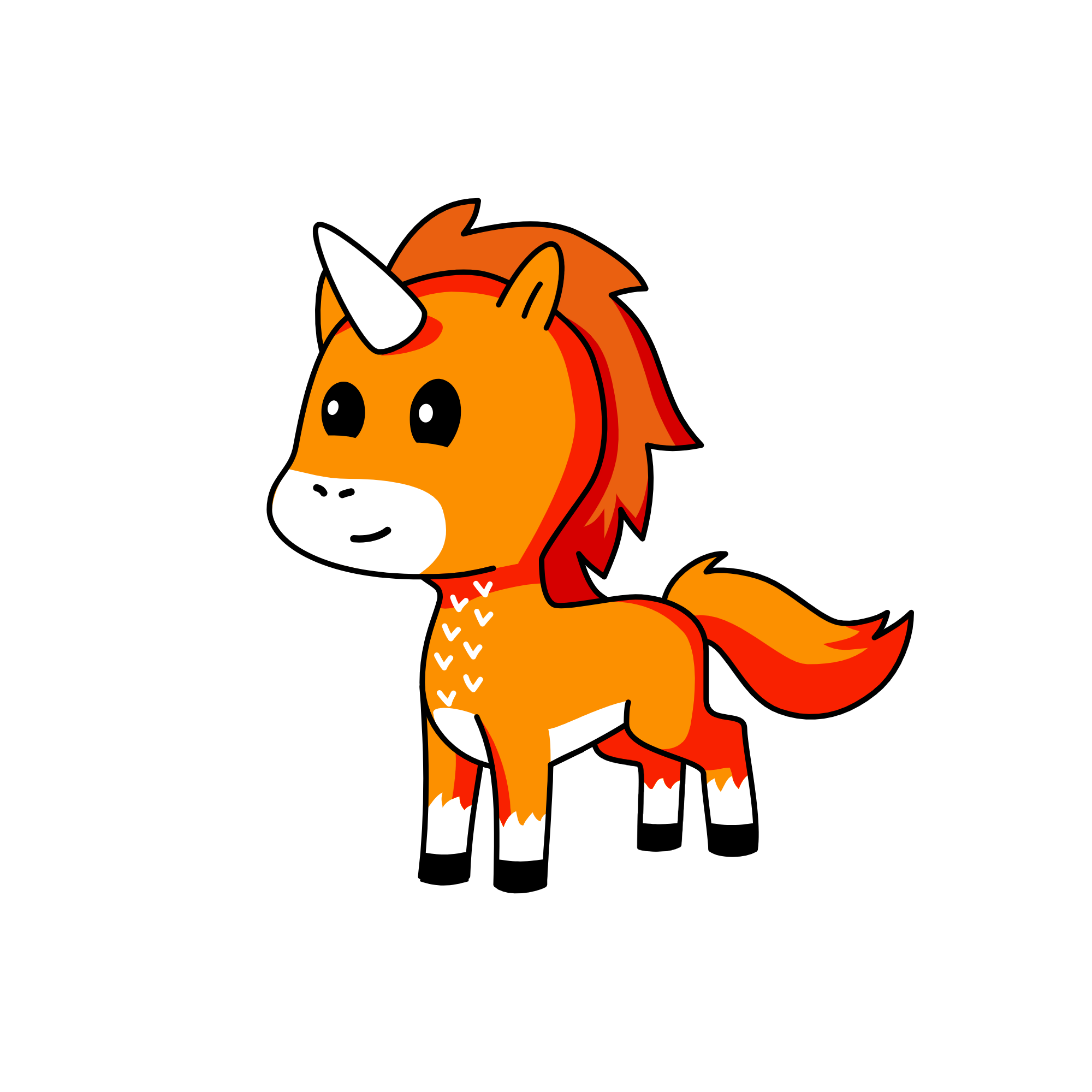 Foxy, the unicorn