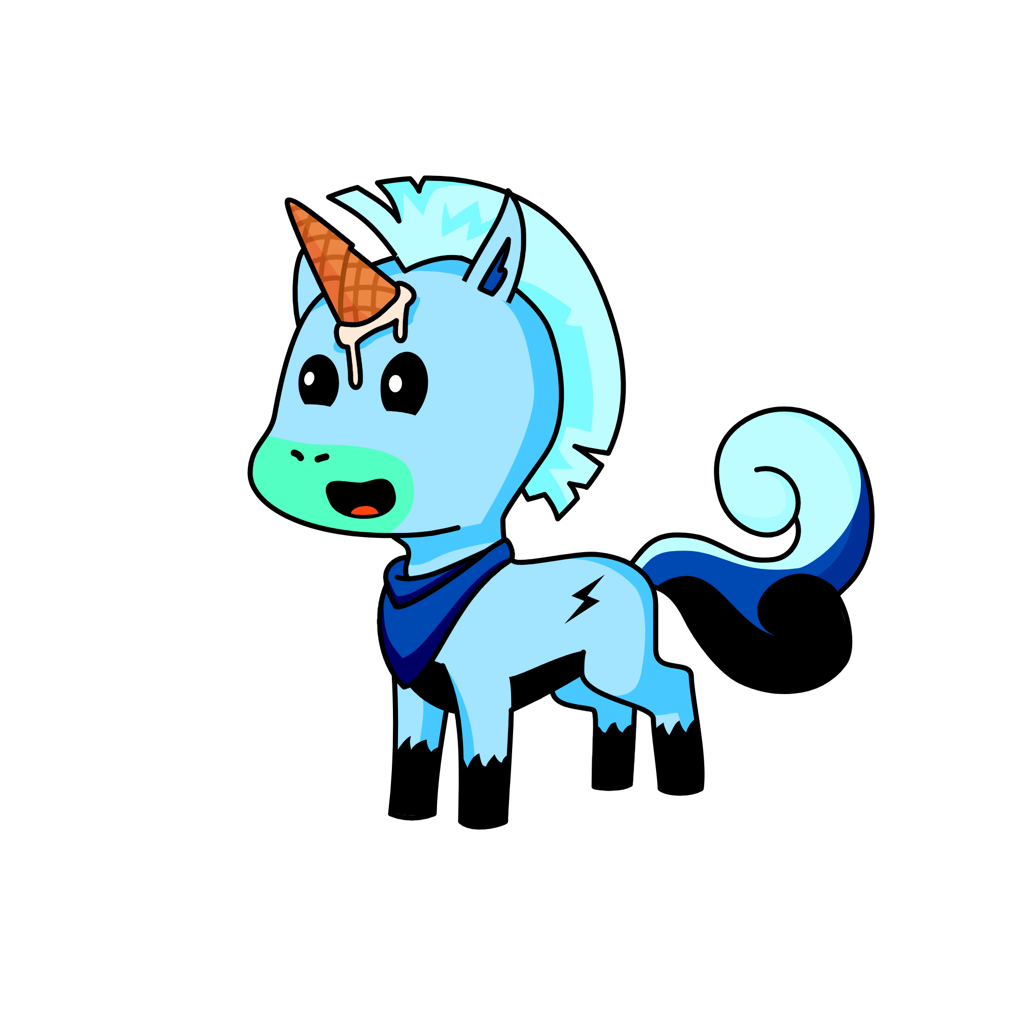summer dude, the unicorn