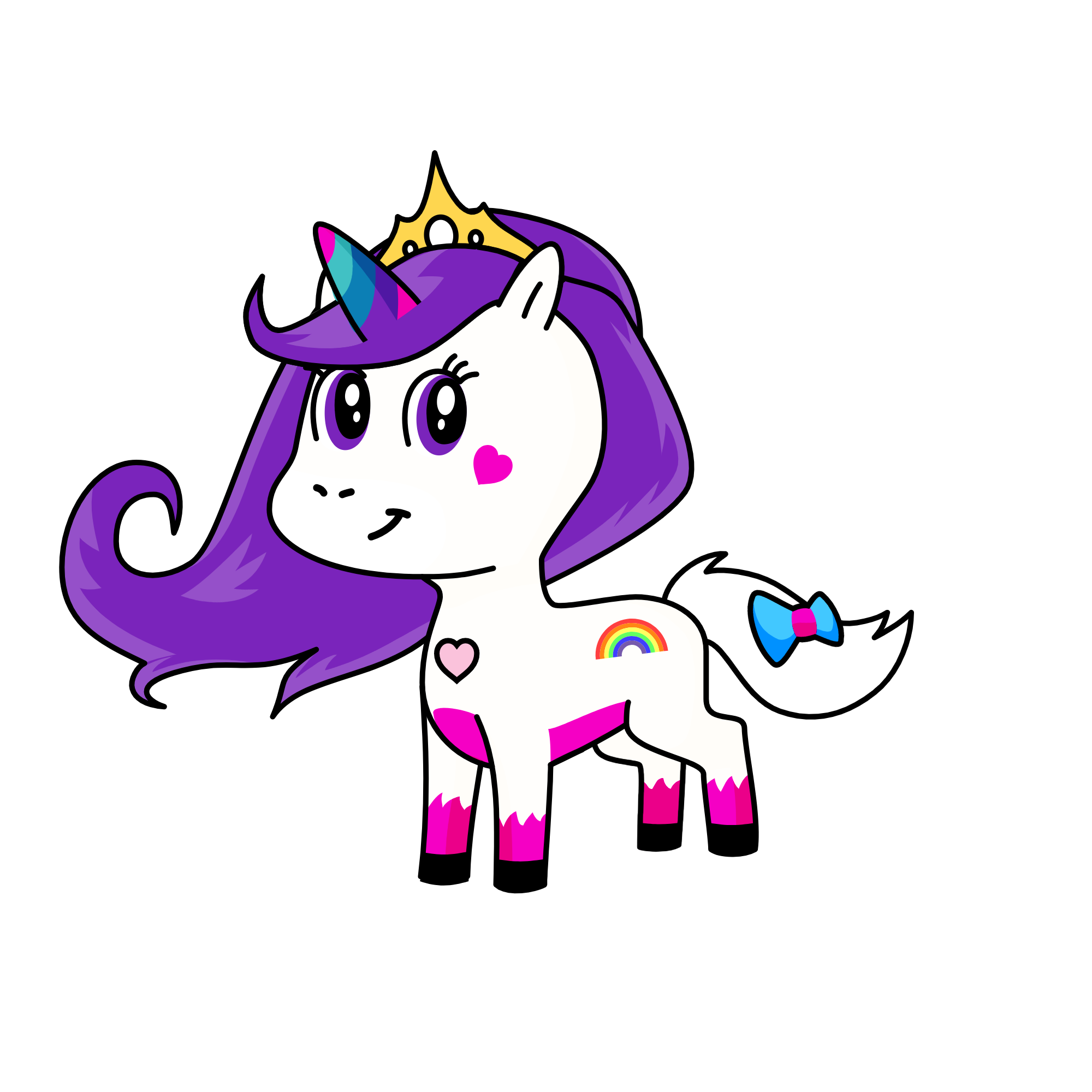 Moka, the unicorn