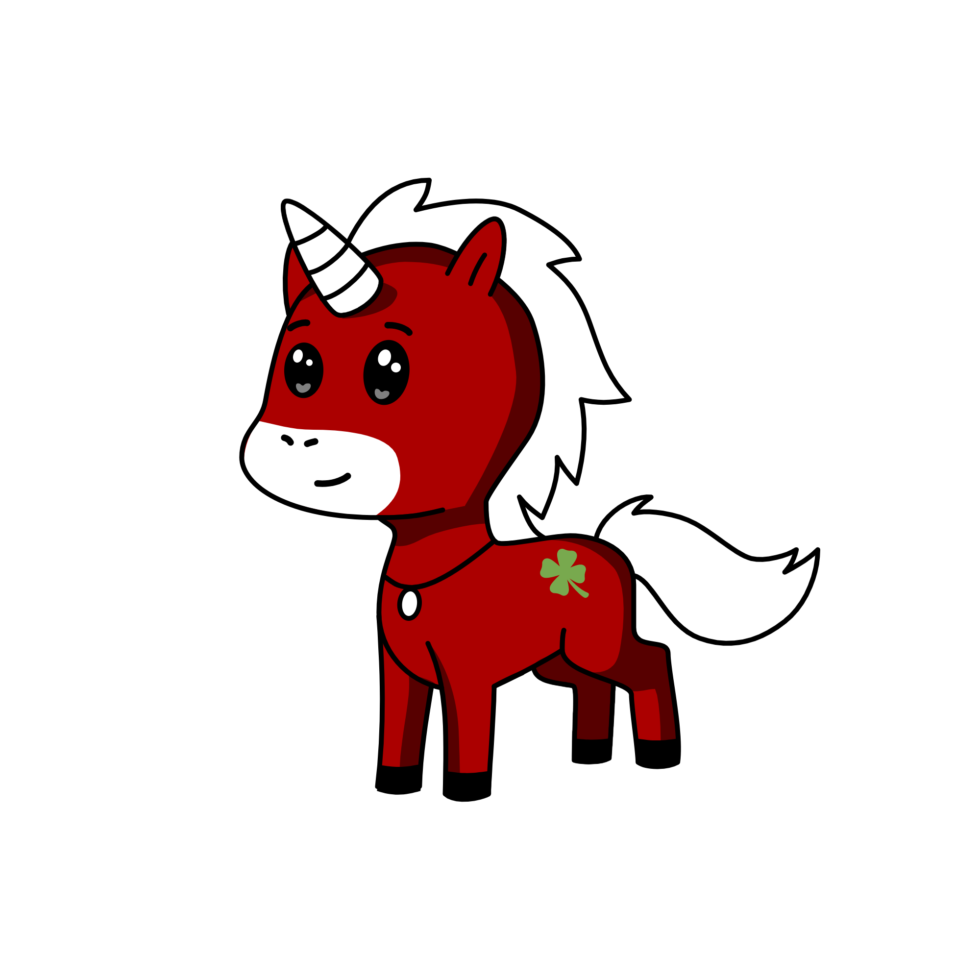 Lady, the unicorn