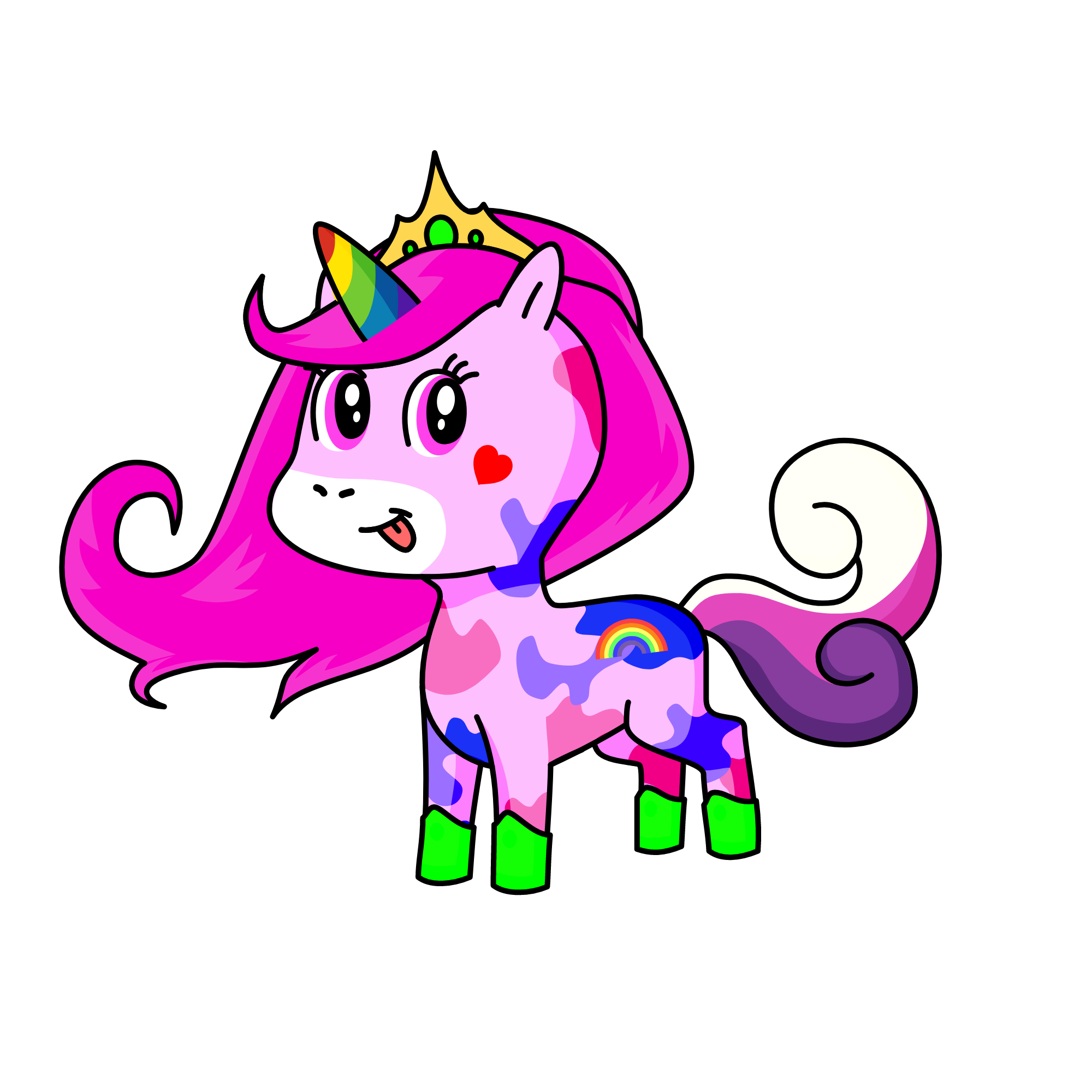 baterbean, the unicorn