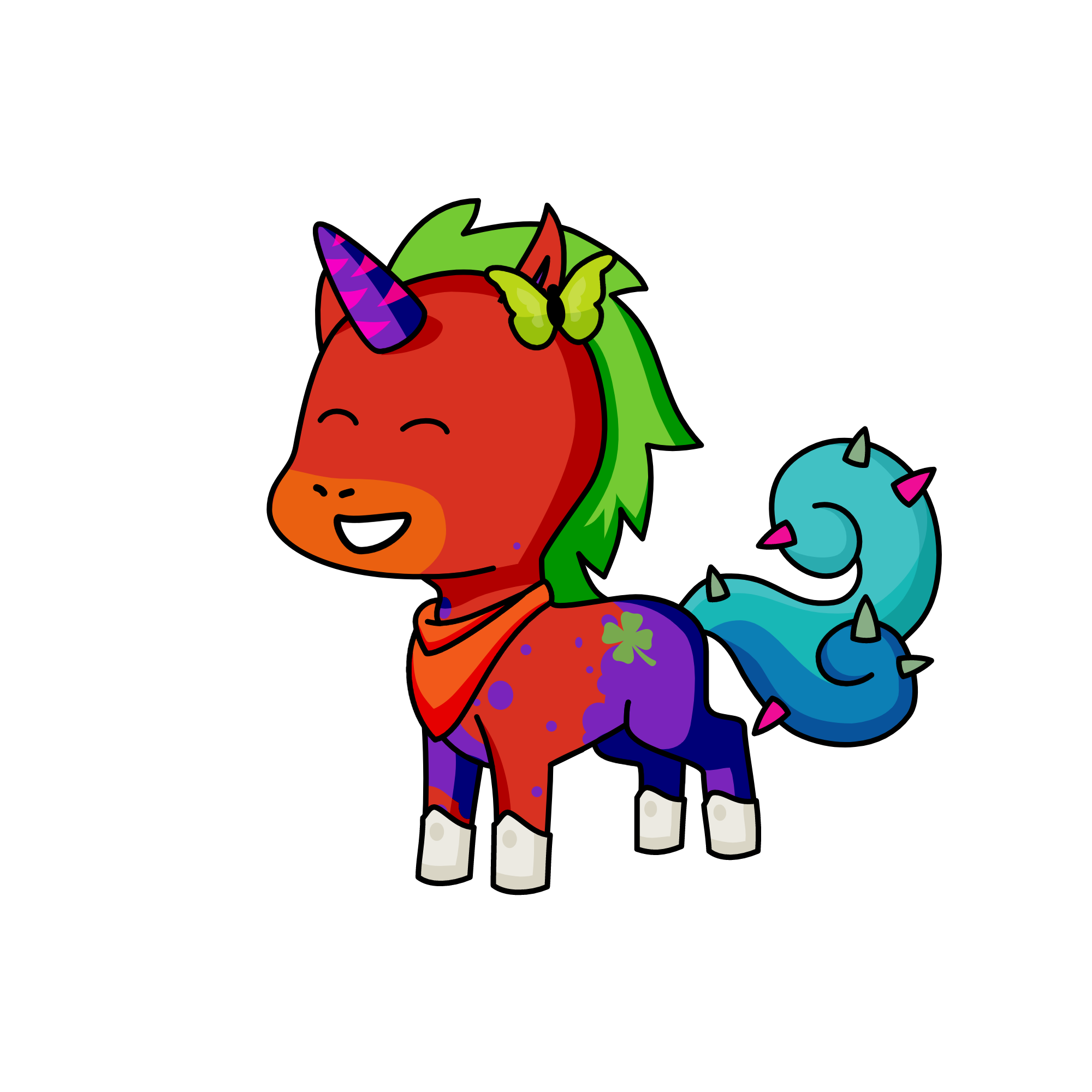 Multi move the mystery-corn, the unicorn
