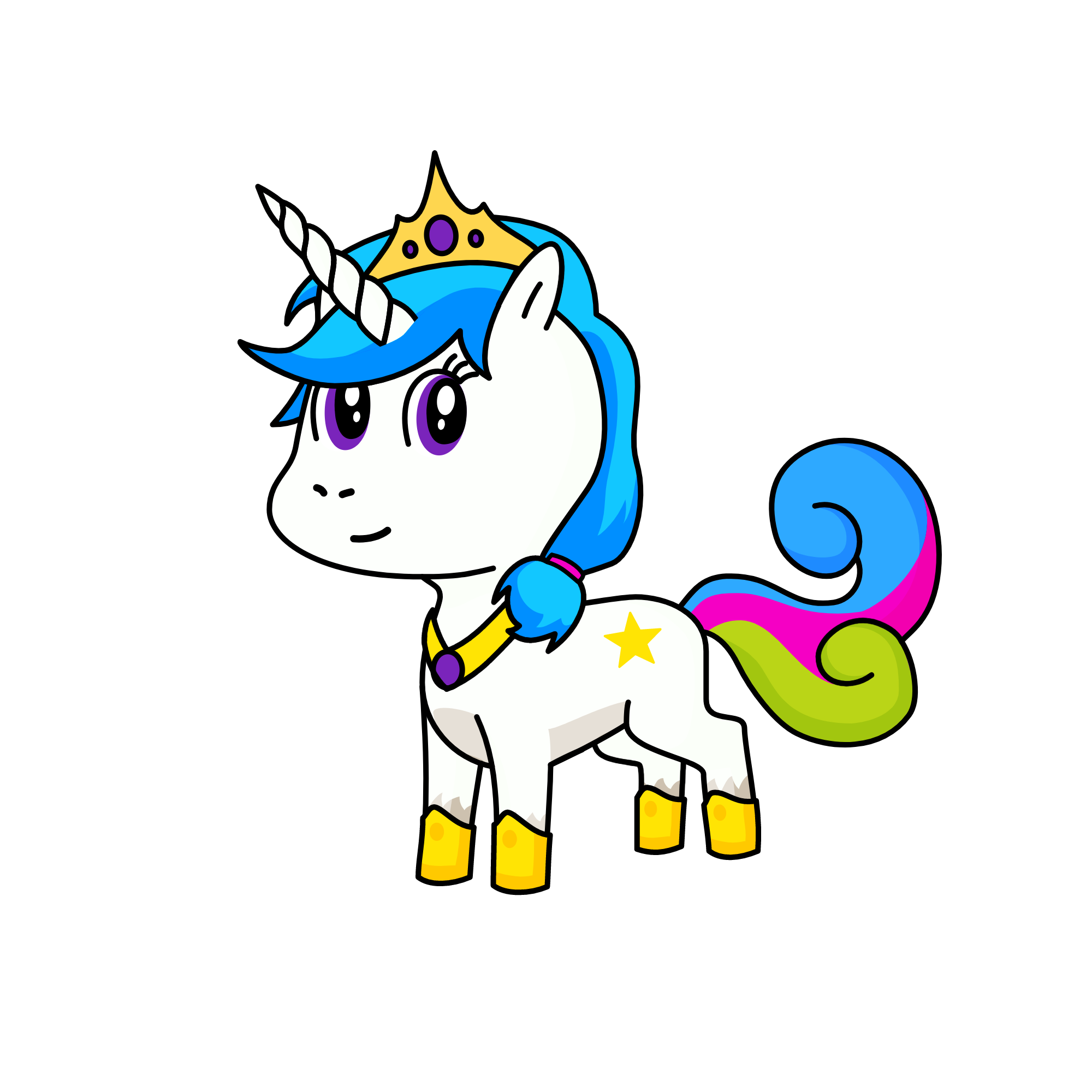 Princess Celestia, the unicorn