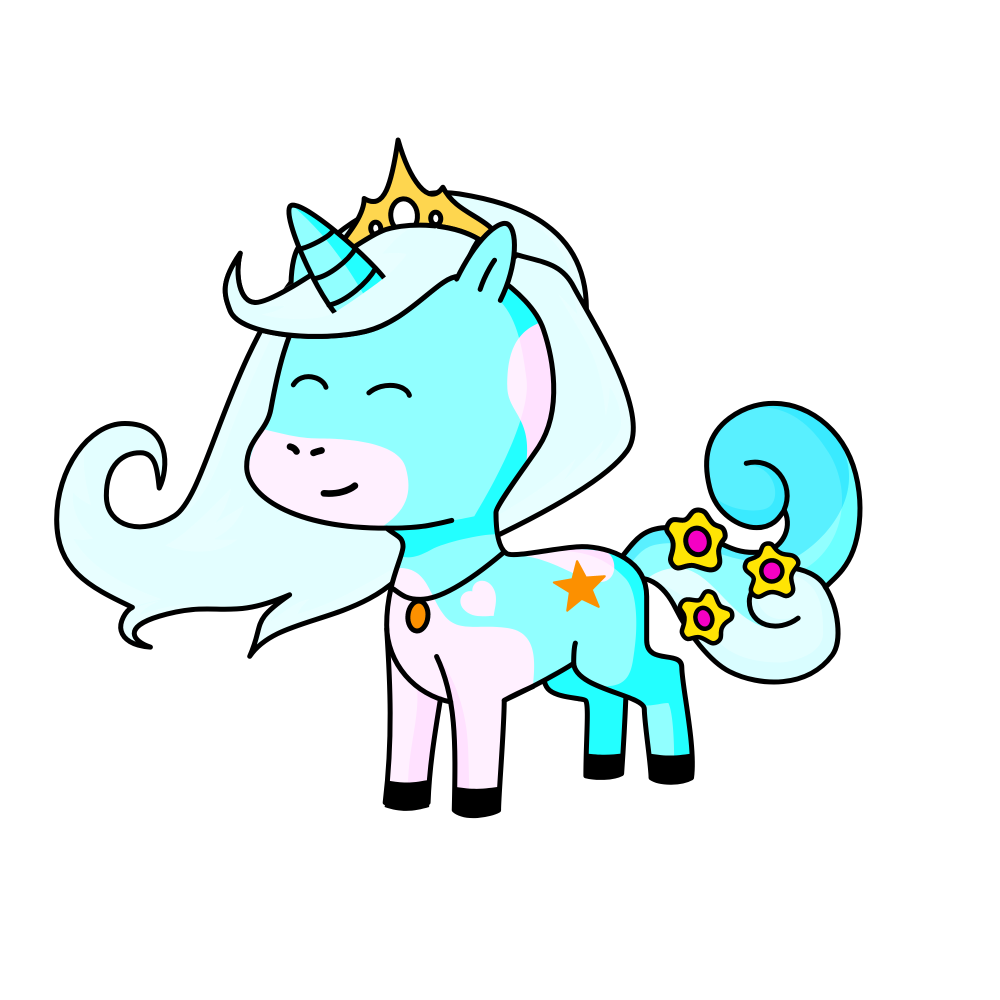 Princes of the snow, the unicorn