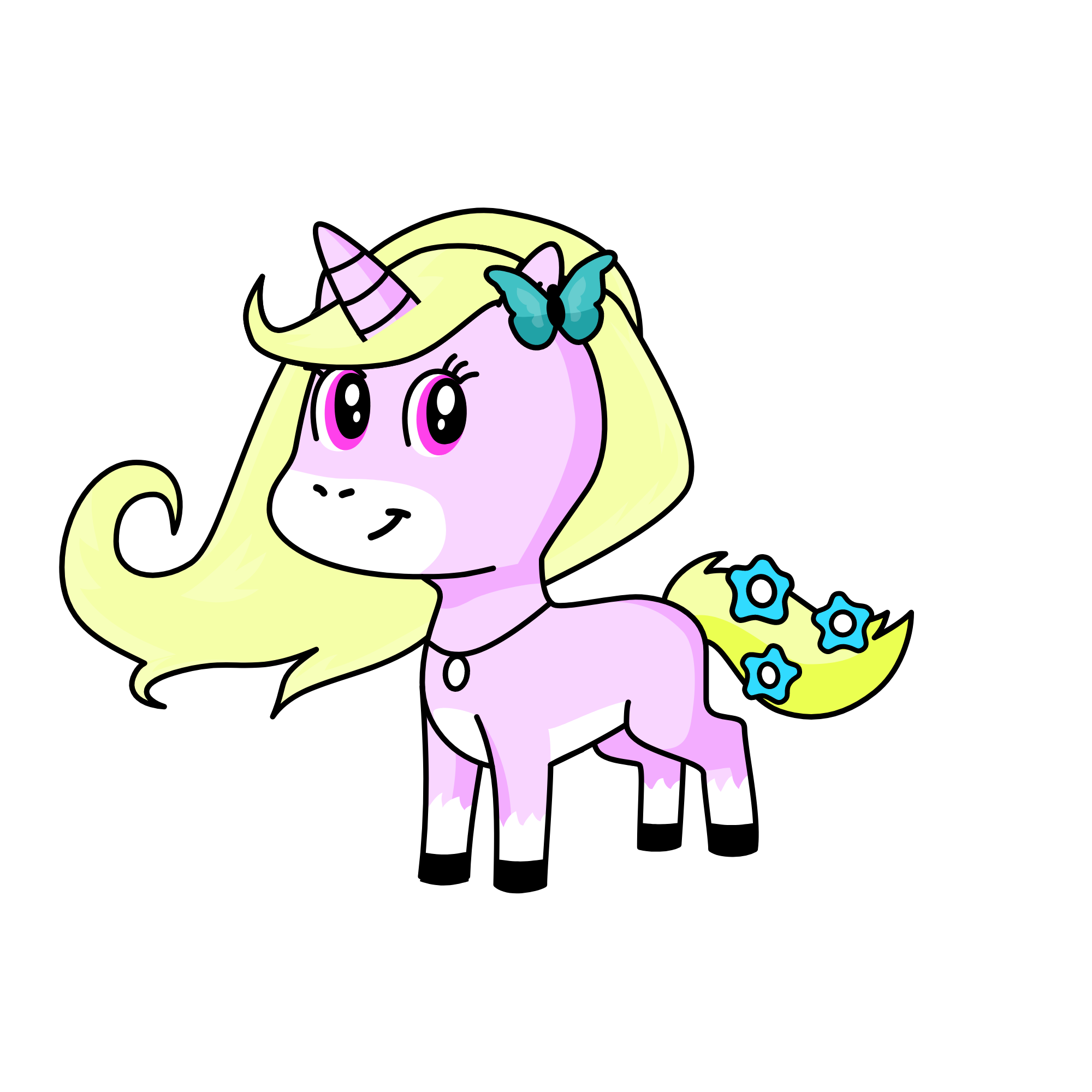 Fluttershy the UNICORN!!!!!, the unicorn