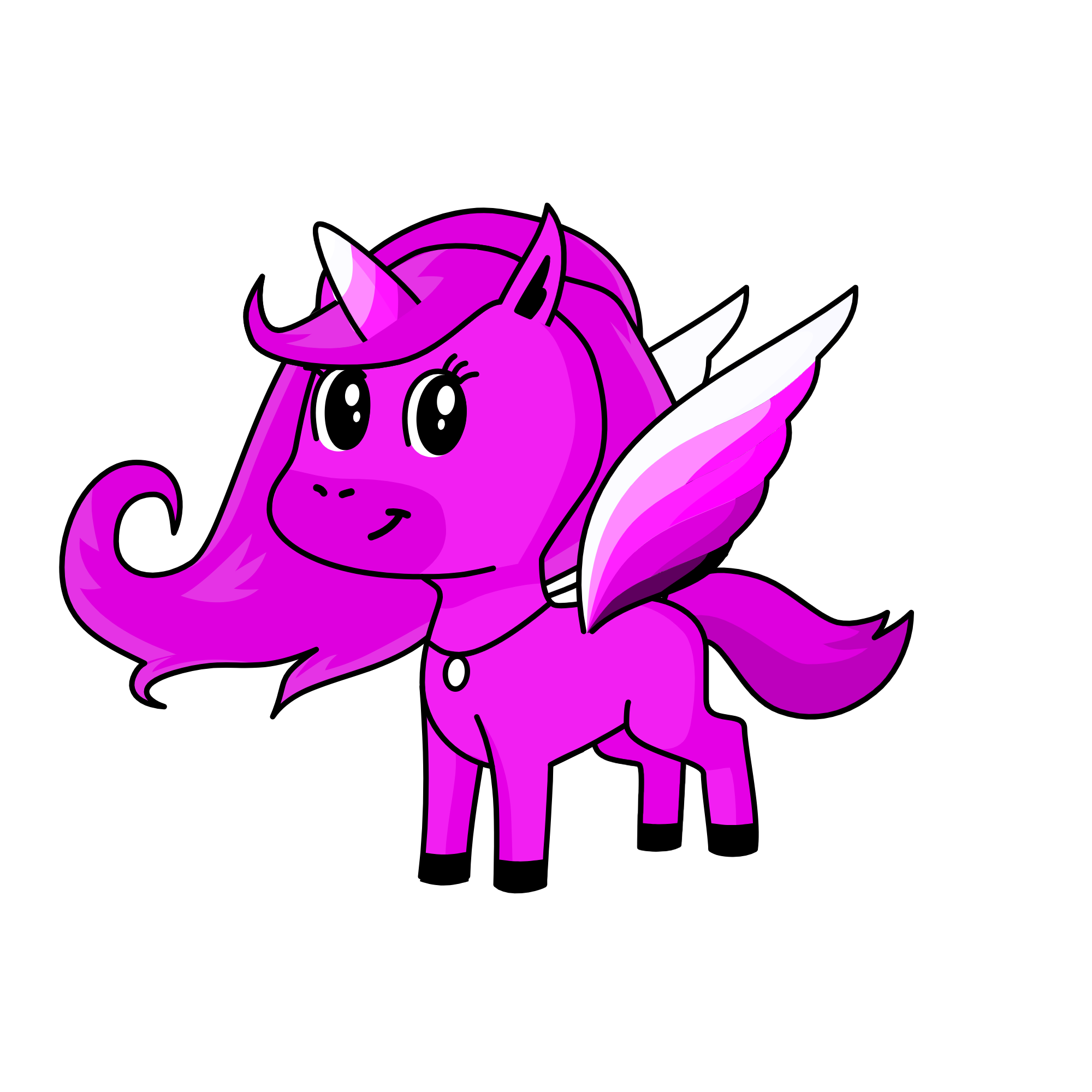 Queen Pinkie, the unicorn