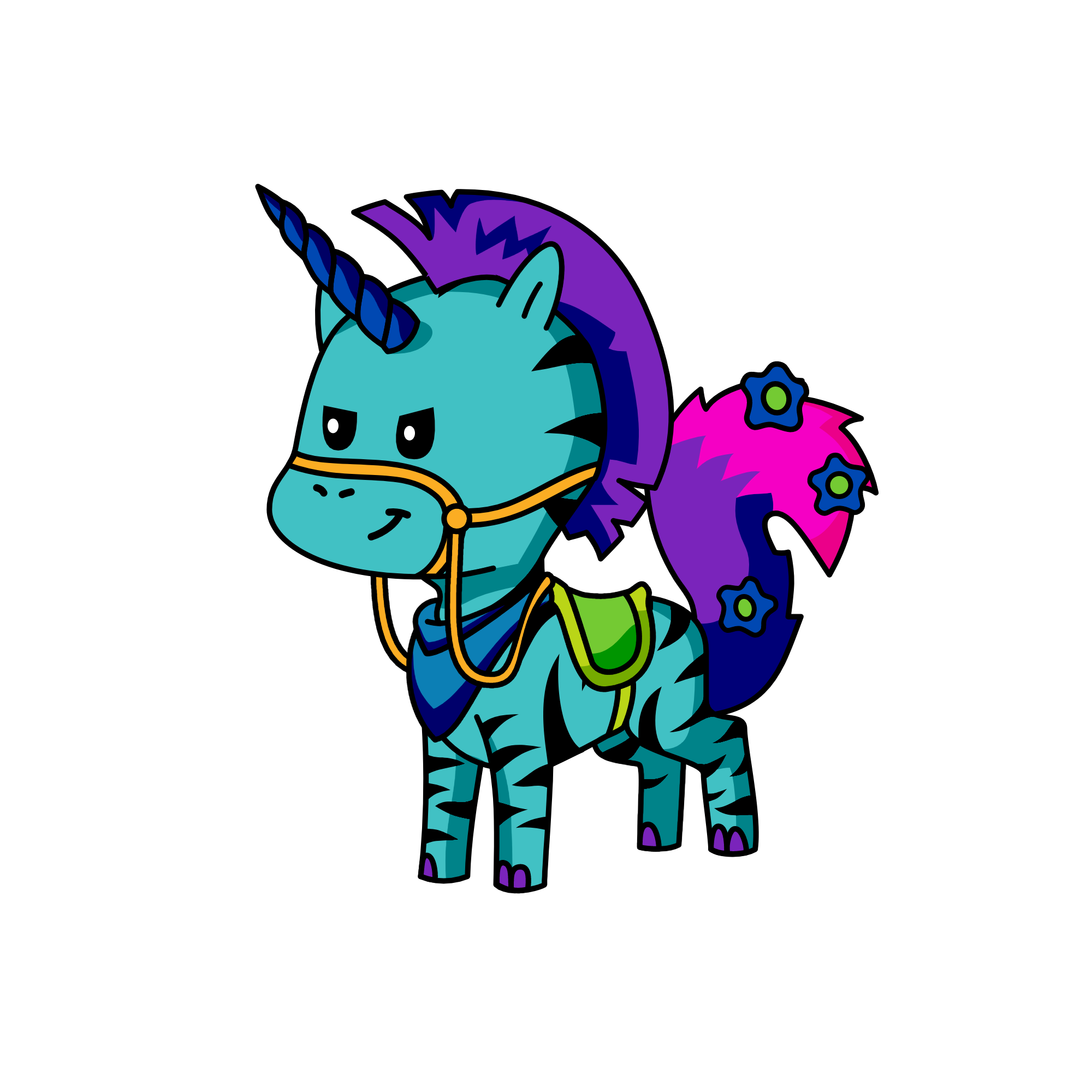 storm zebra, the unicorn