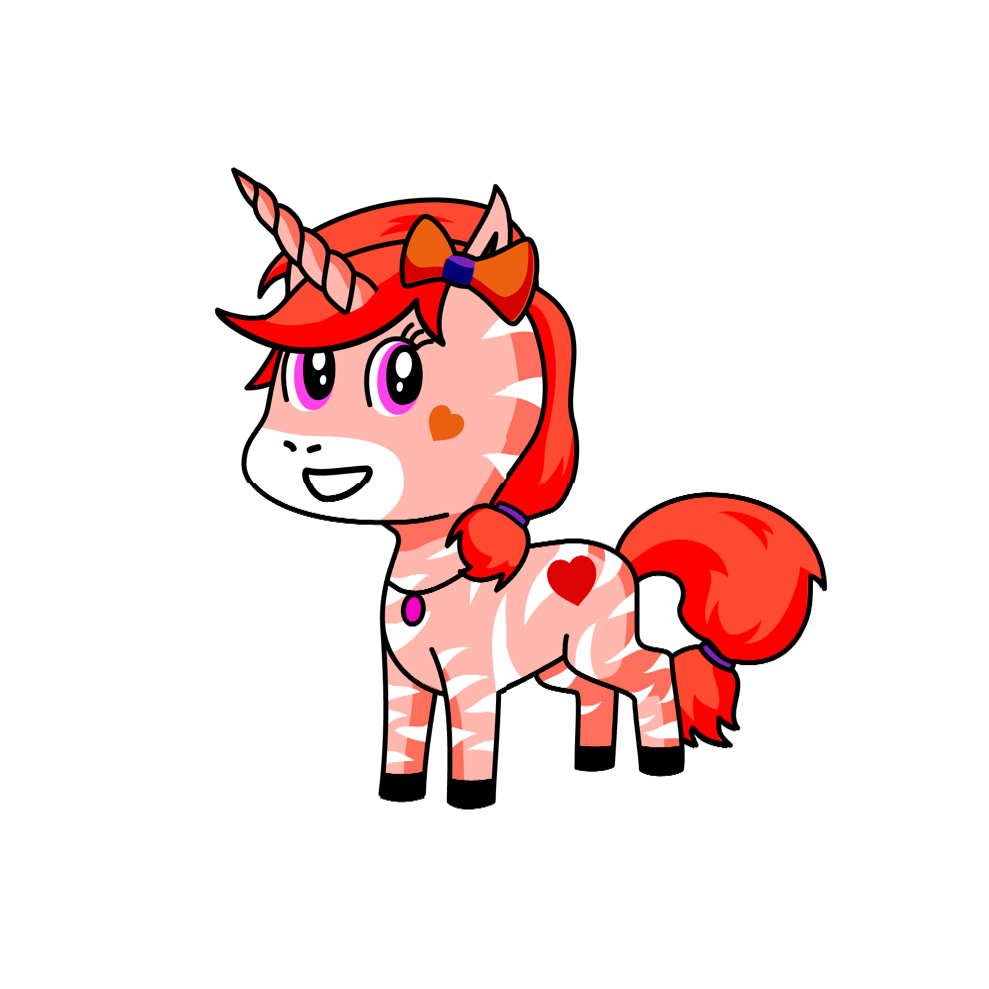 Valentine, the unicorn