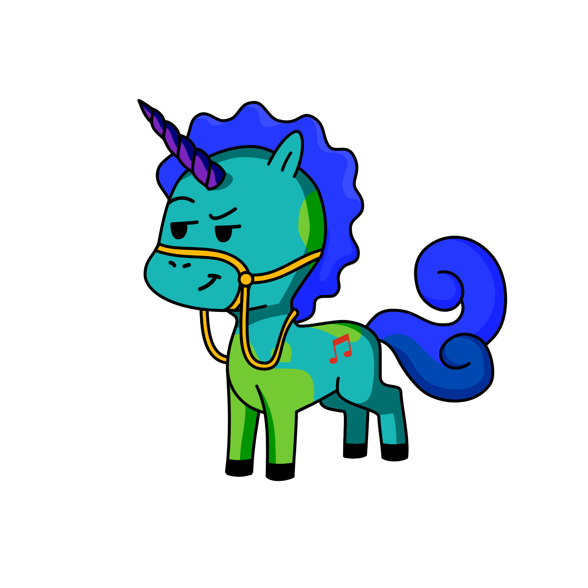 riding cup, the unicorn