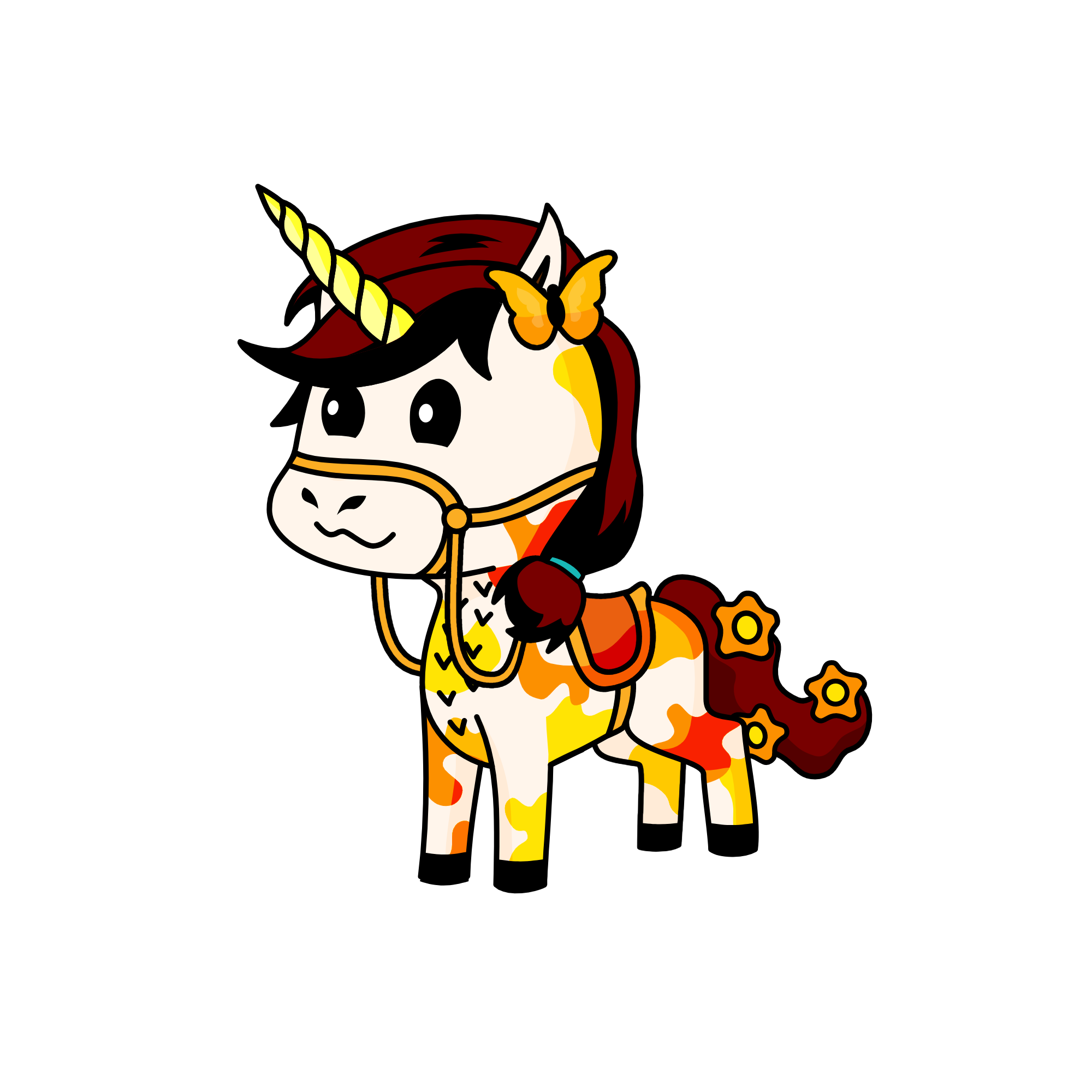 Elle, the unicorn