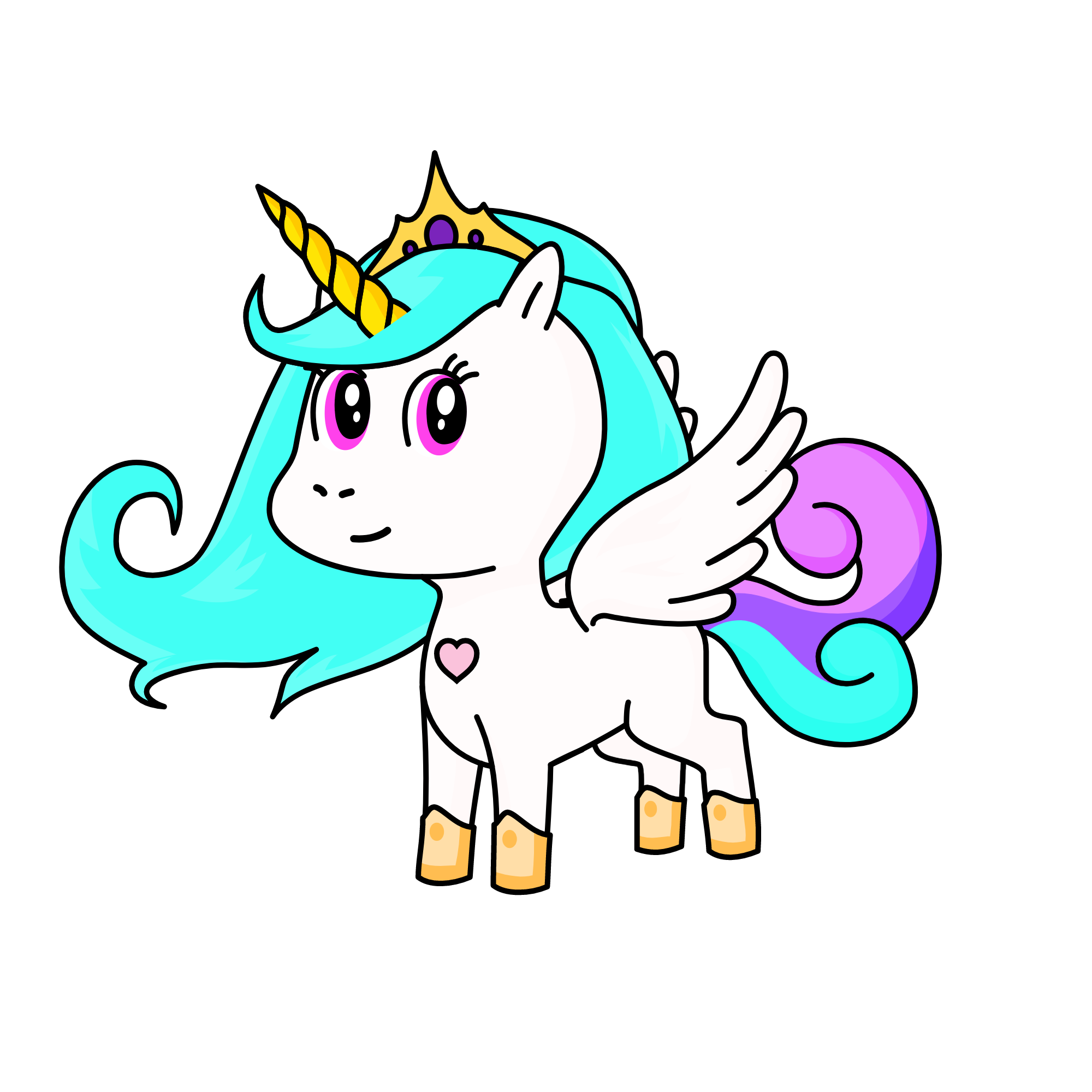 Selestia, the unicorn