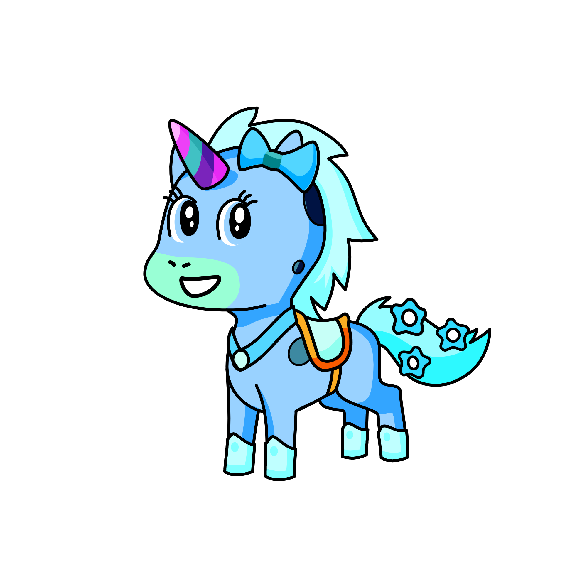 blackinkey, the unicorn