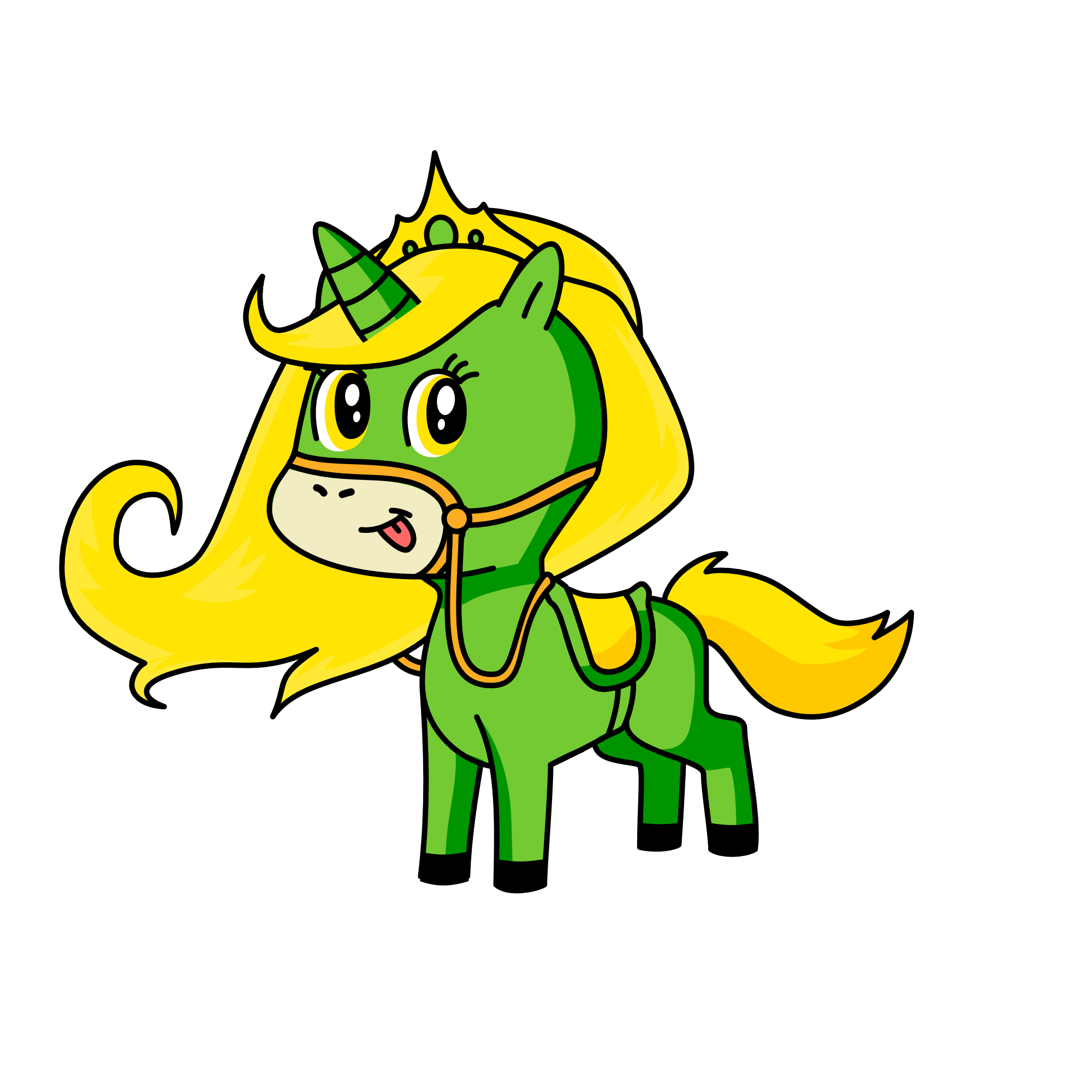 forest princess, the unicorn