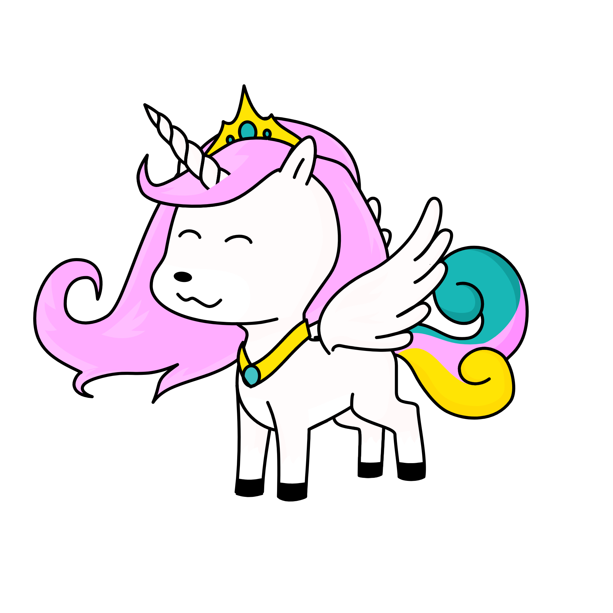 Celestia, the unicorn