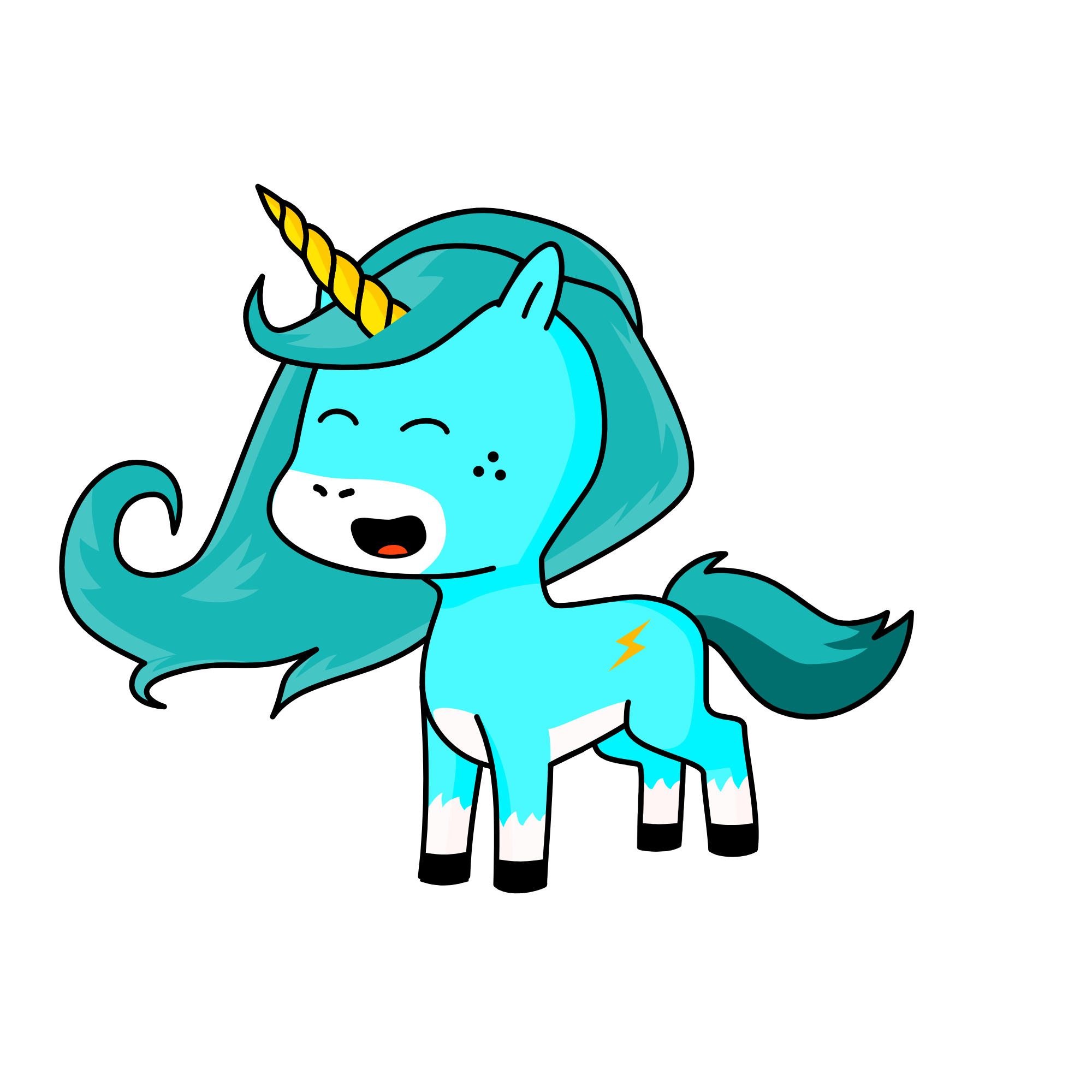 Ice Queen, the unicorn