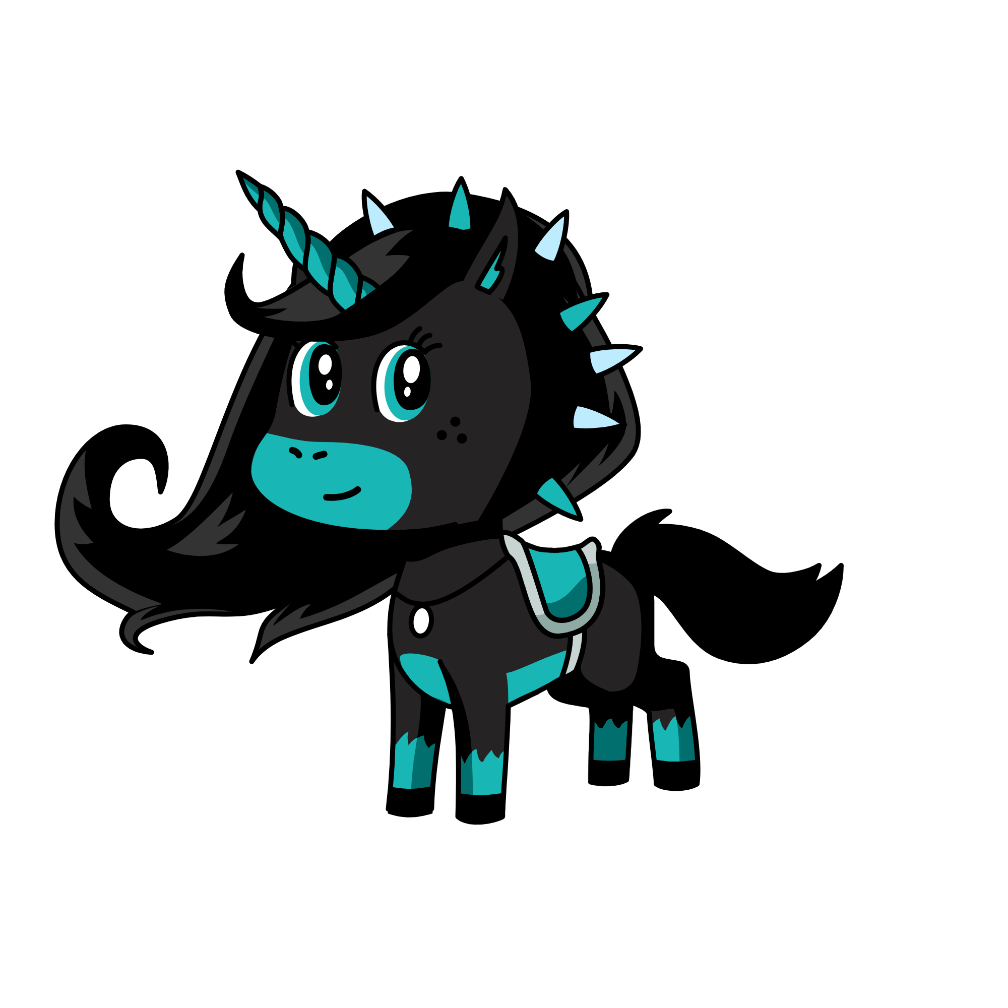 Beauty, the unicorn