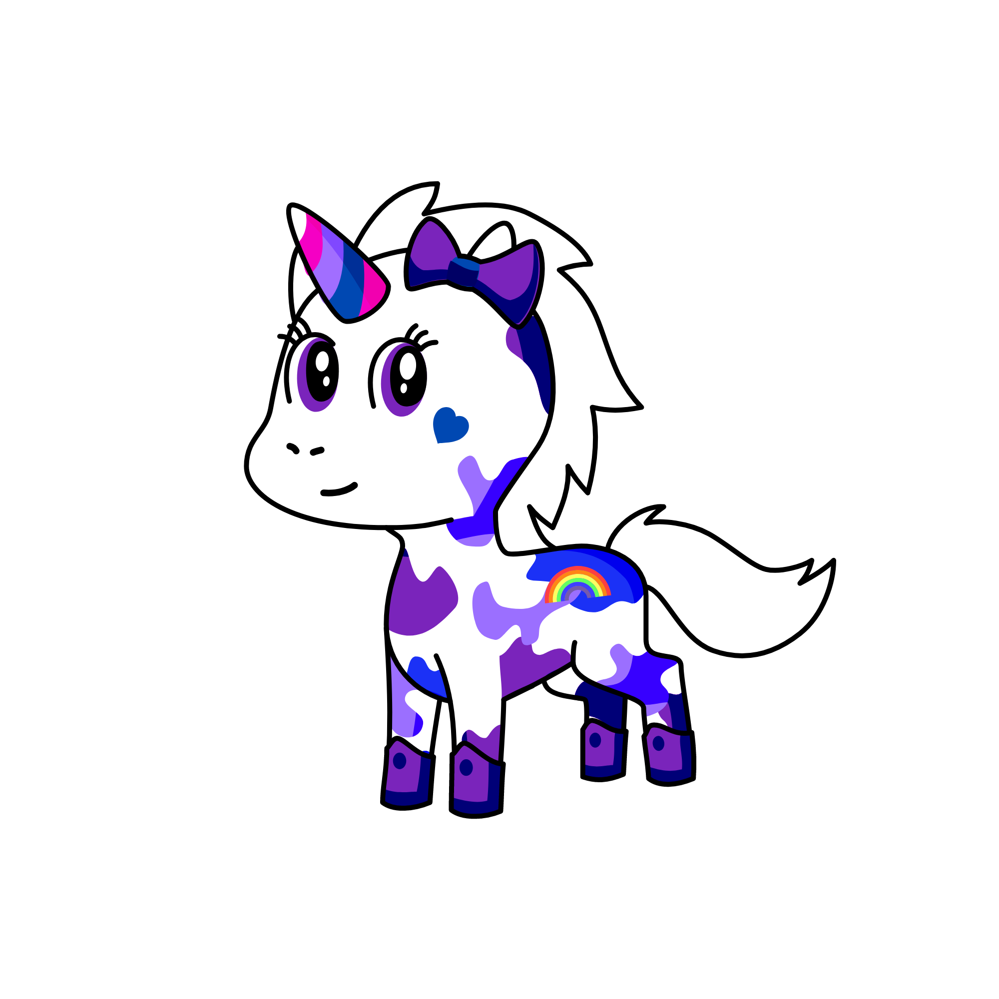 darkie, the unicorn