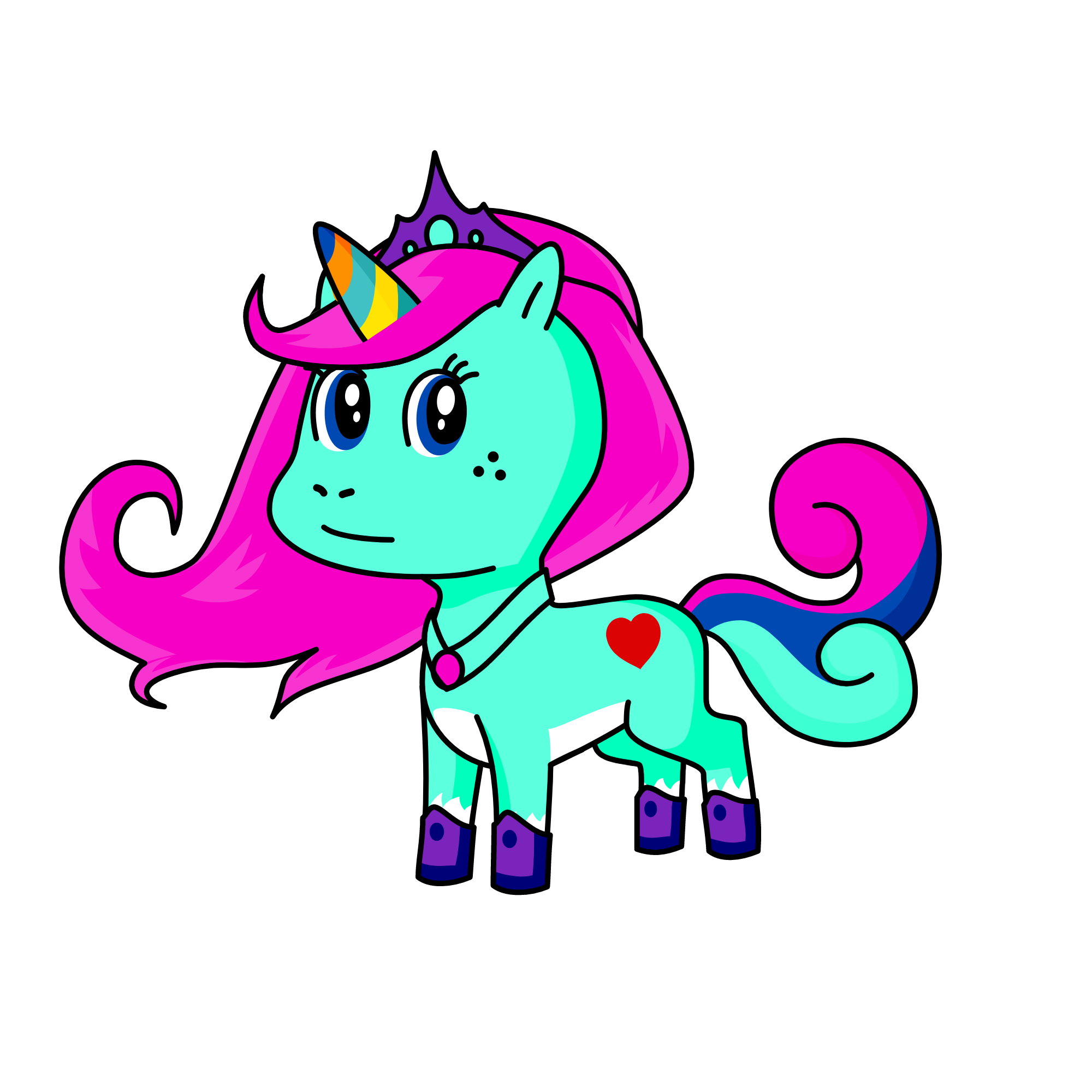 Denise, the unicorn