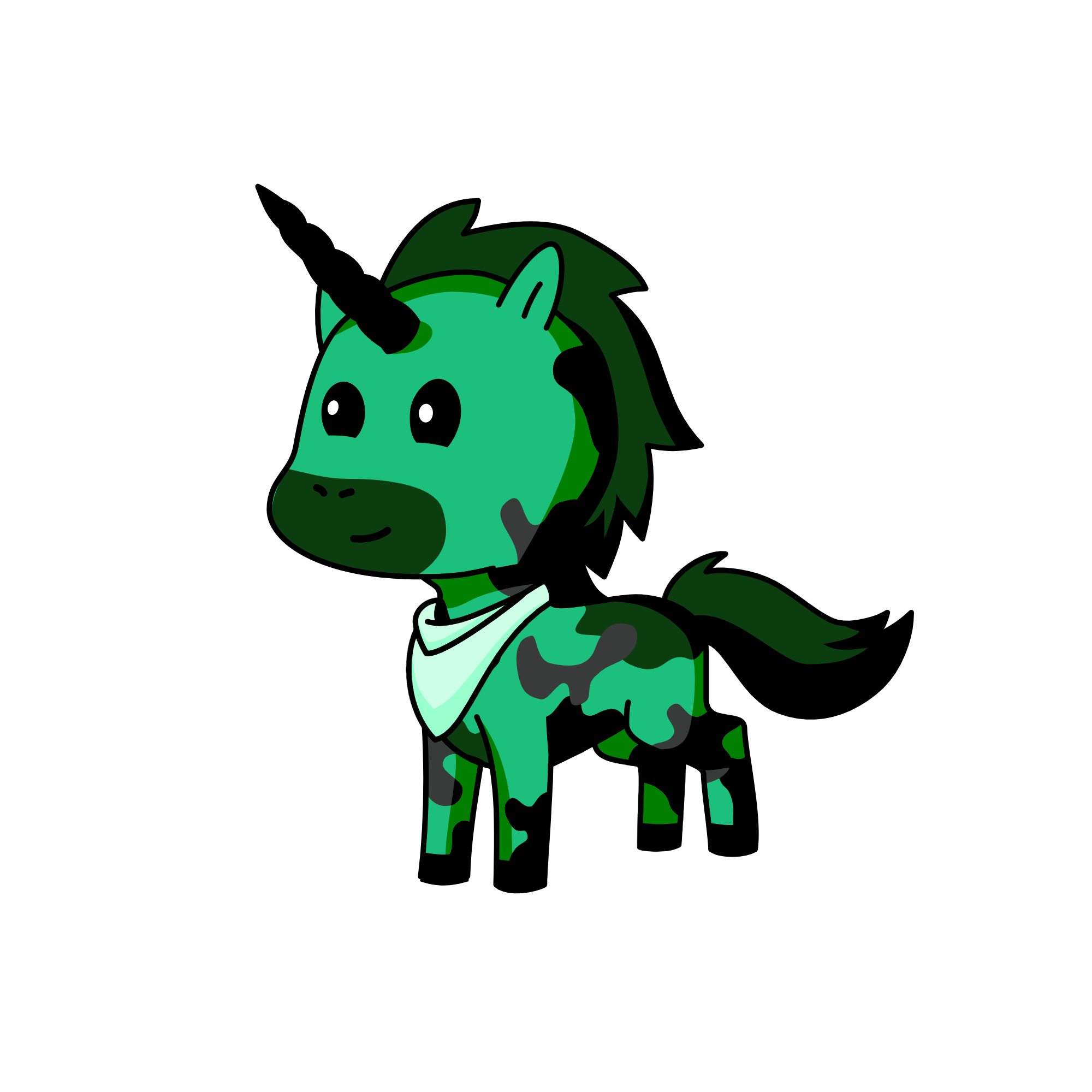 camo, the unicorn