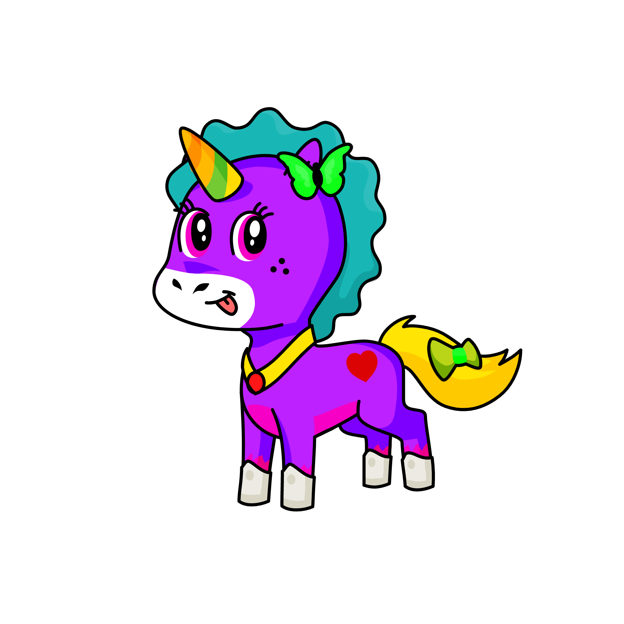 Felicity, the unicorn