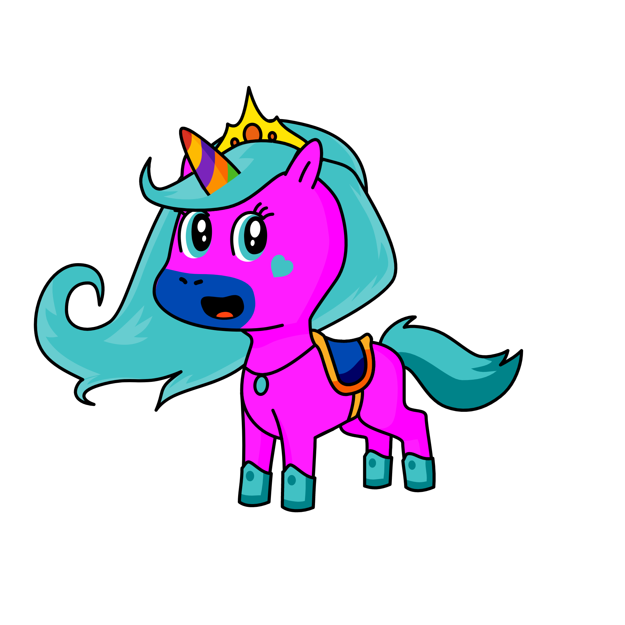 la reina de el paraiso, the unicorn