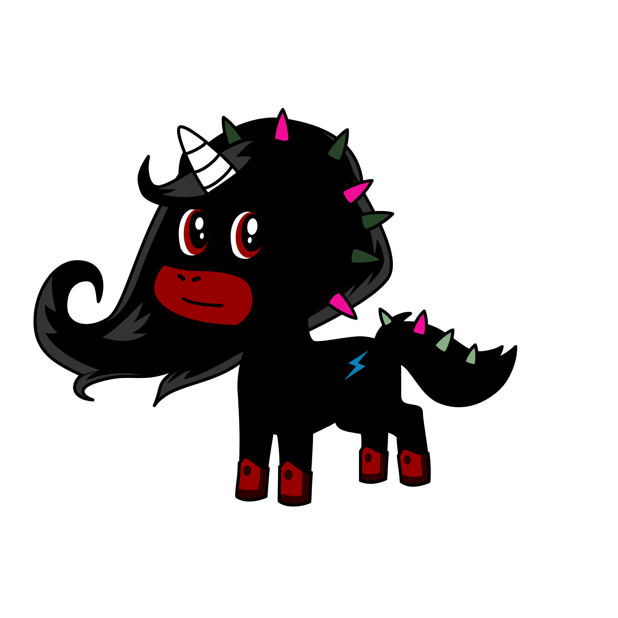 i am gowen to geth you, the unicorn