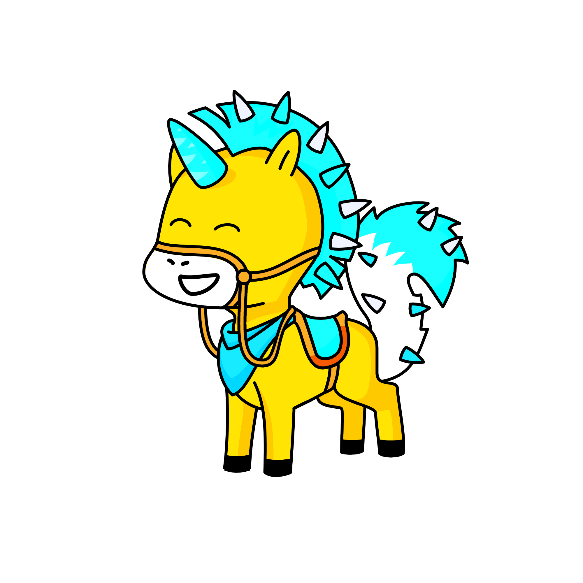 Lightning, the unicorn