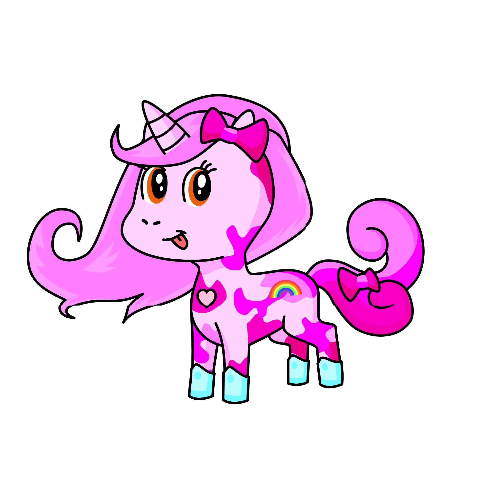 rainbow, the unicorn