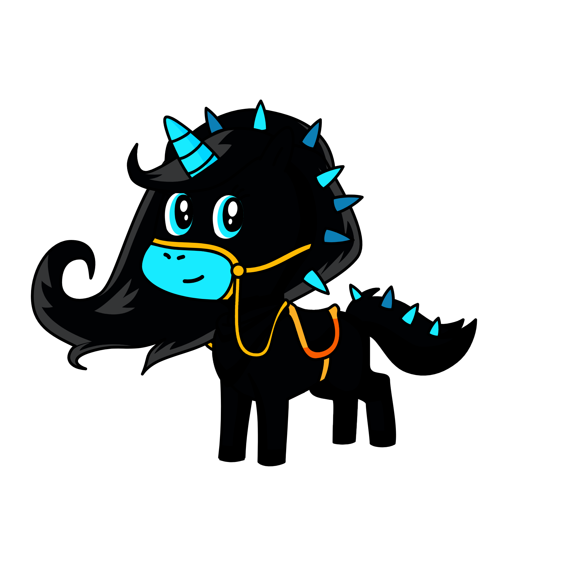 Midnight, the unicorn