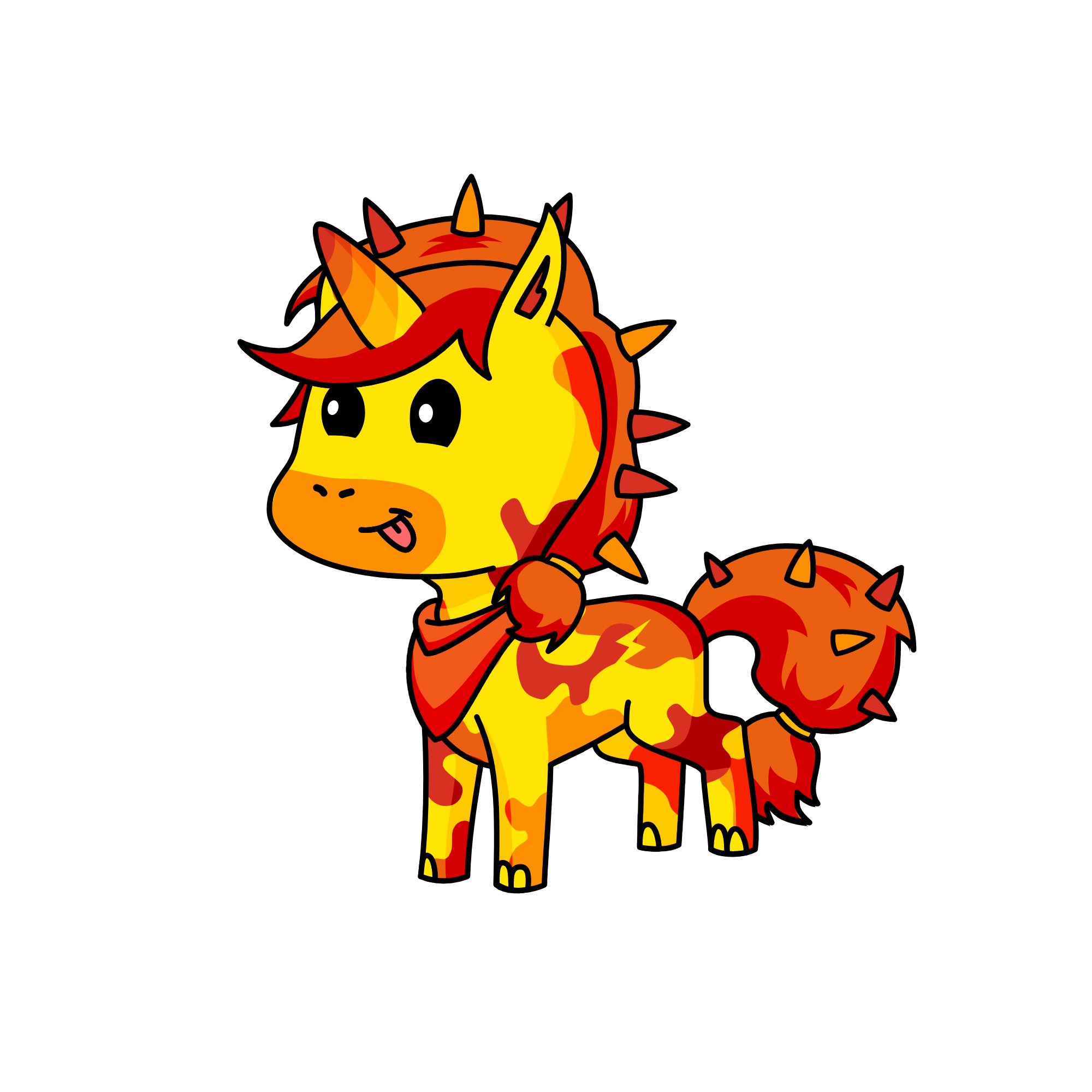 fire, the unicorn