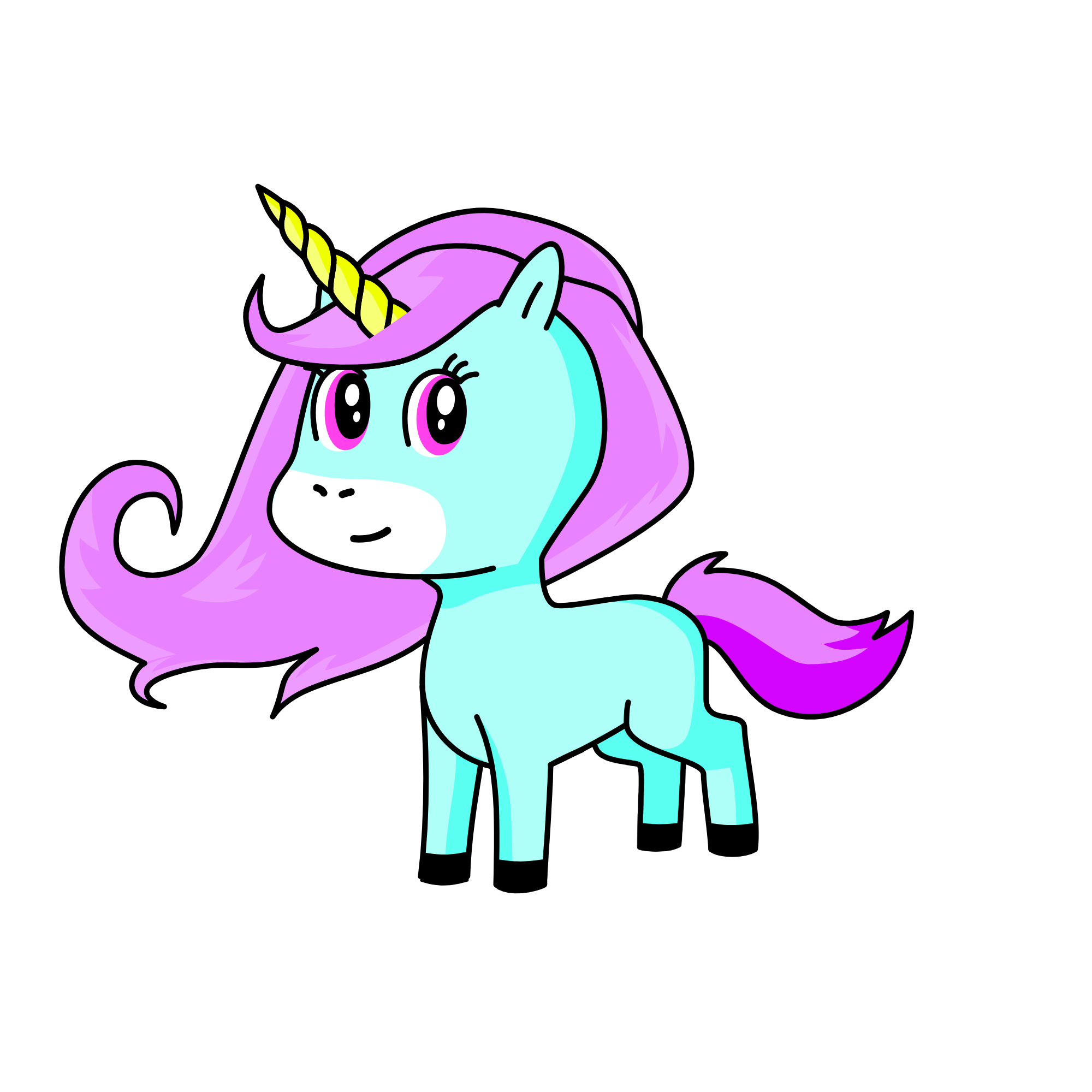 Belle, the unicorn