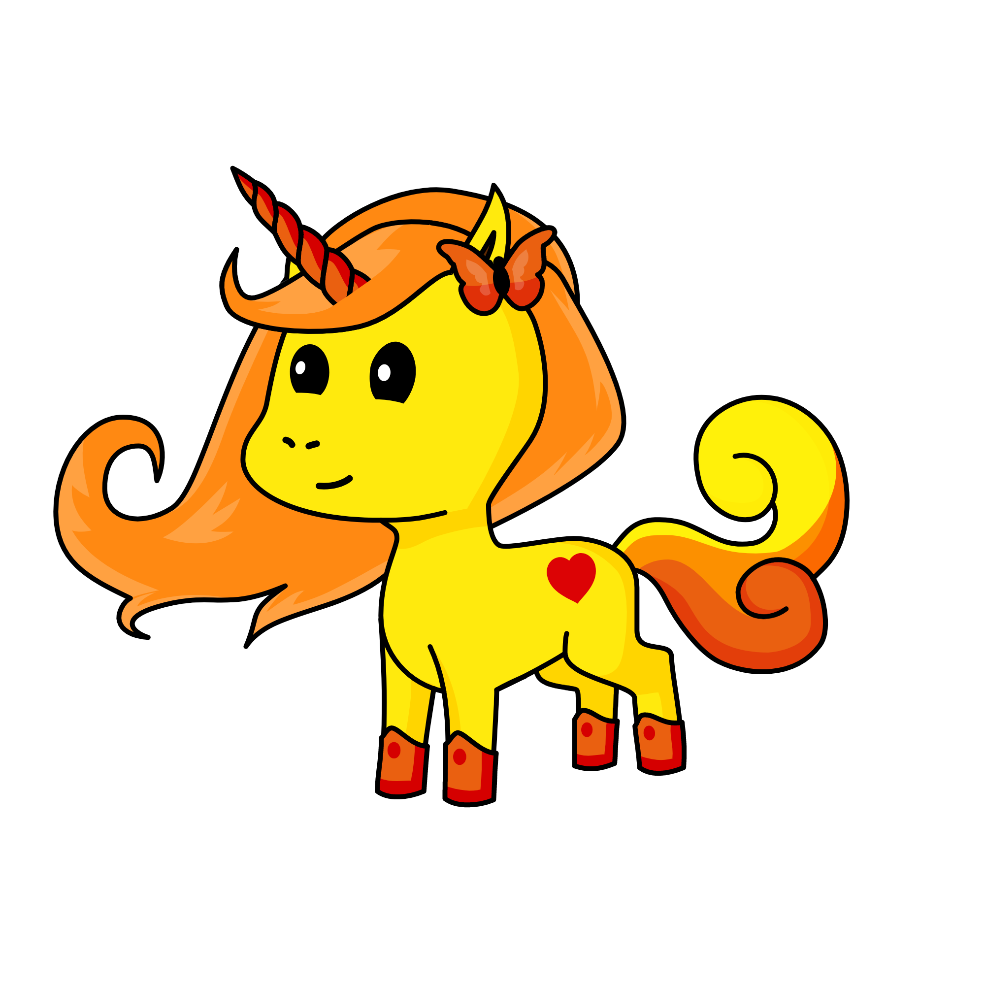Joy, the unicorn