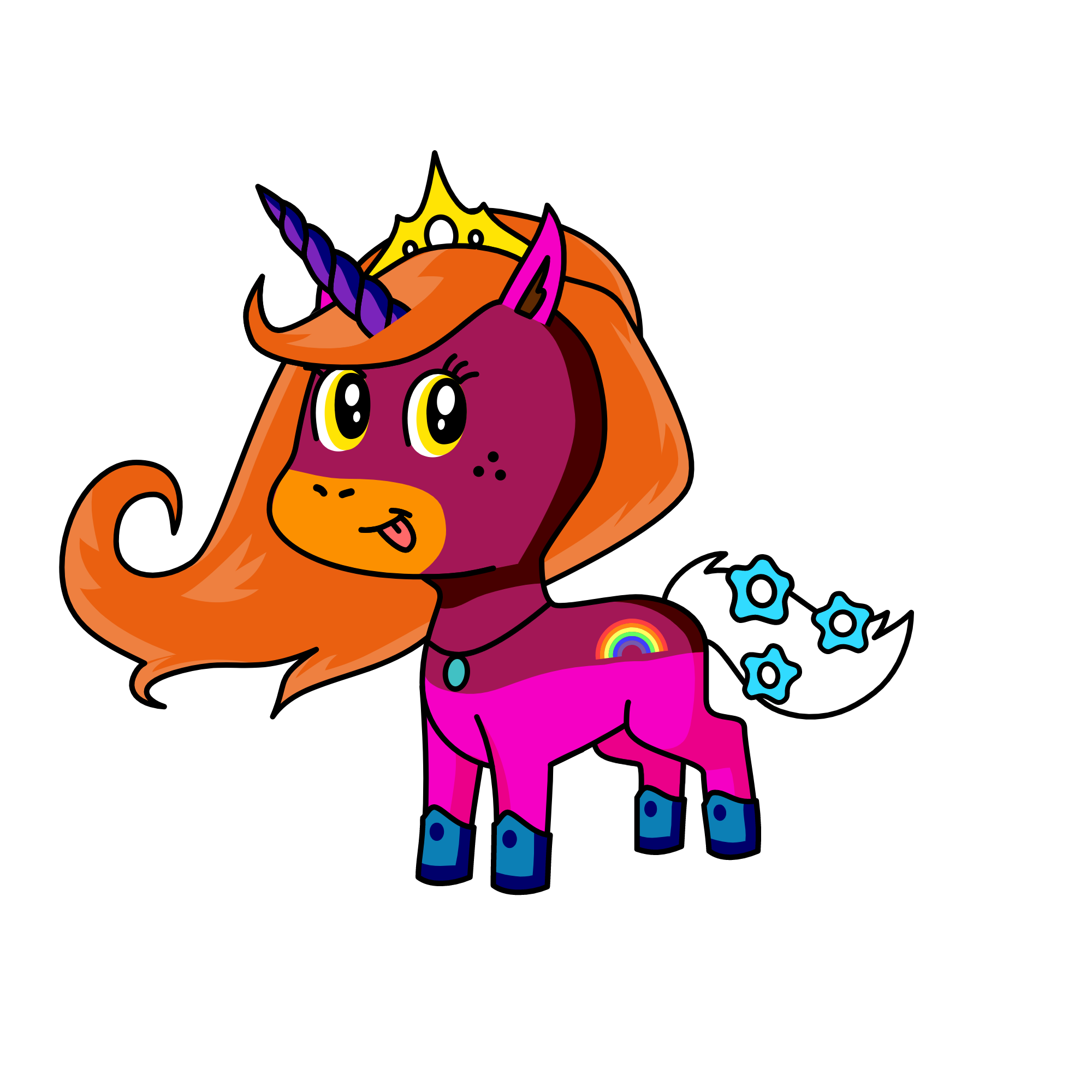 Treeci, the unicorn