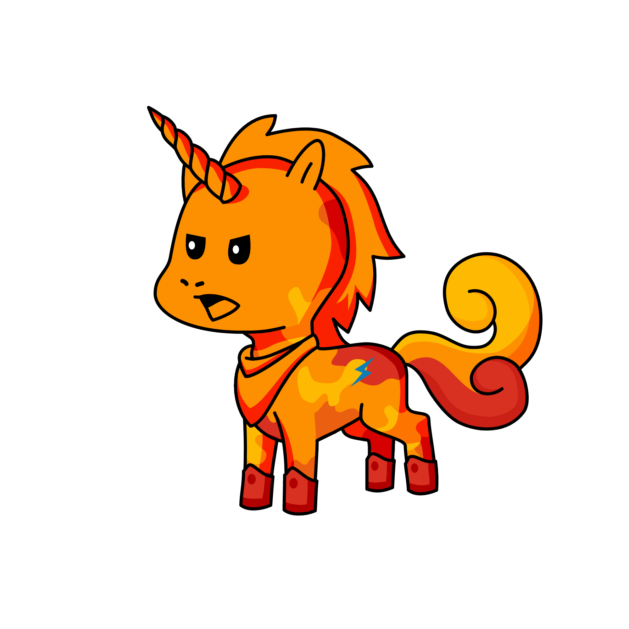 Firecorn, the unicorn