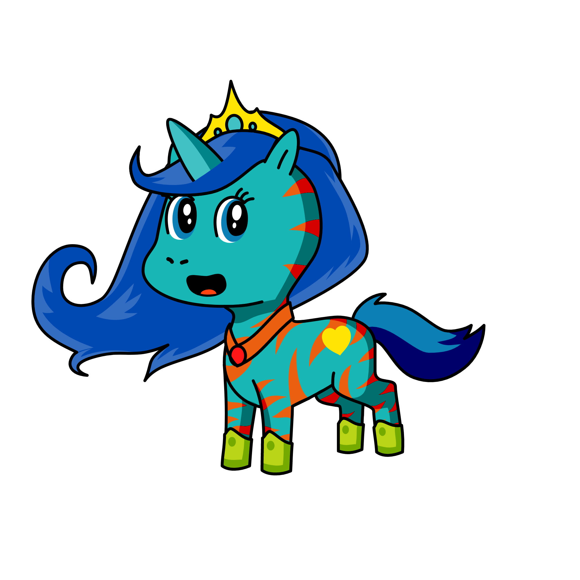 Nightto, the unicorn