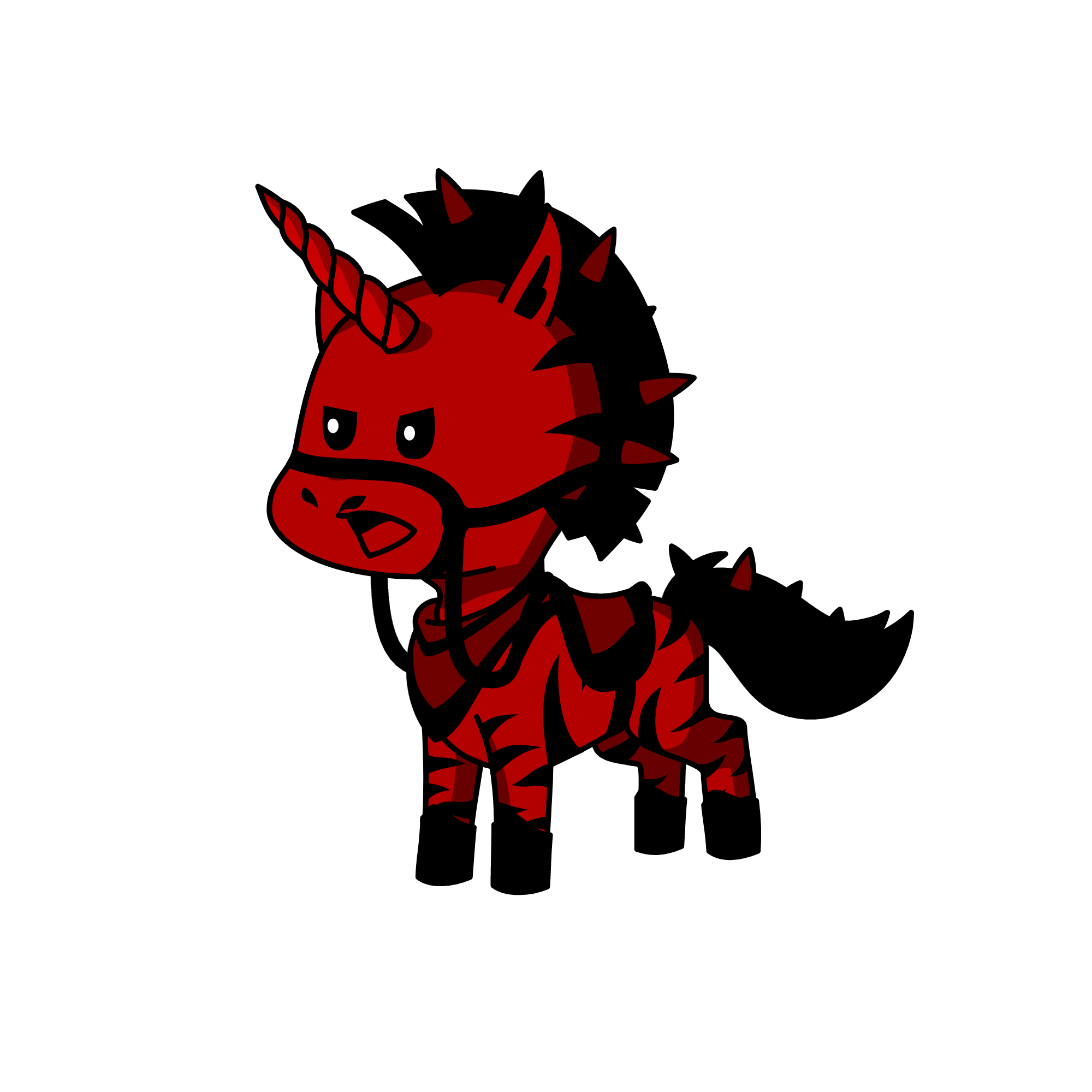 Midnight, the unicorn
